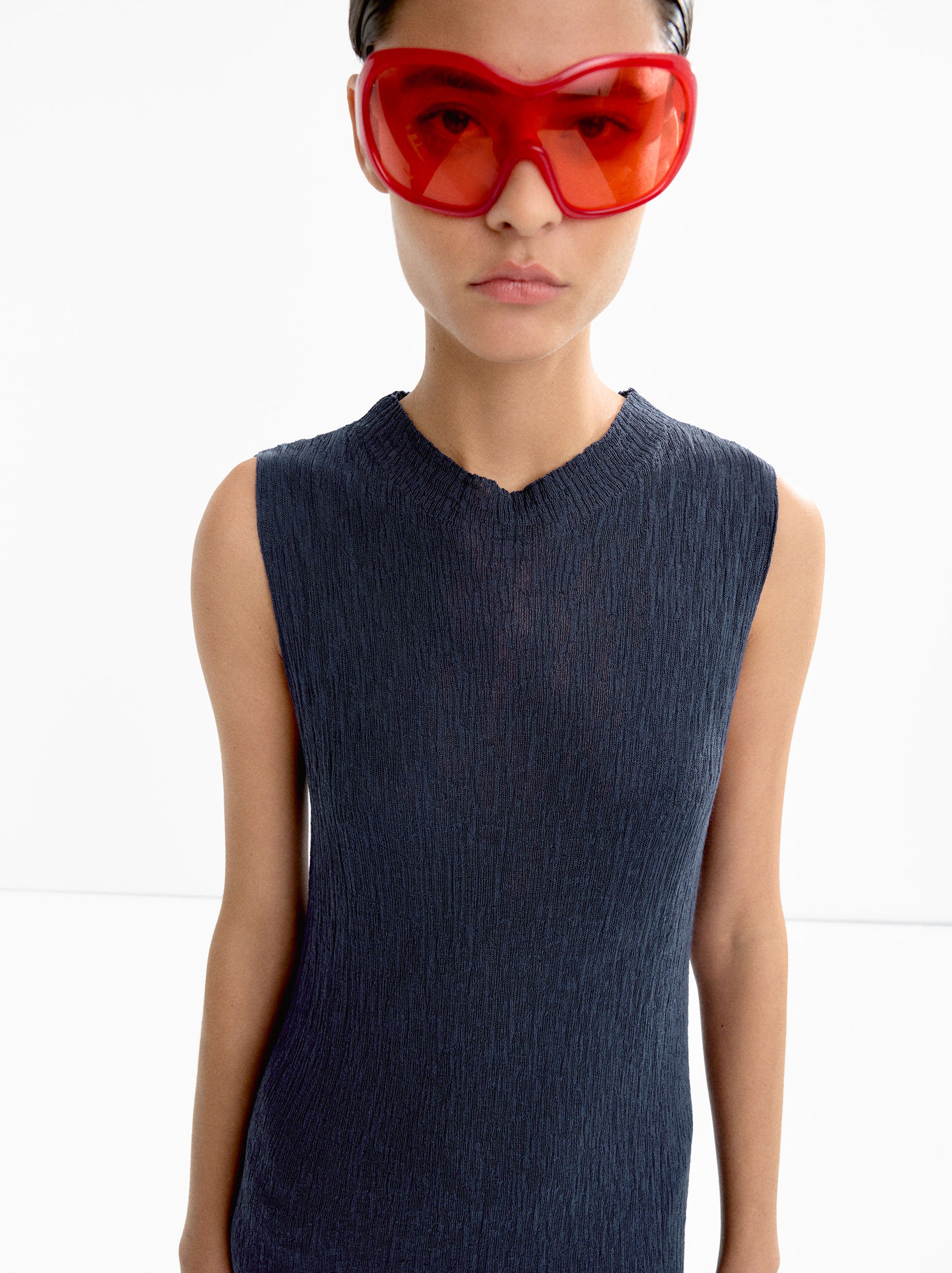 Vestido Largo De Punto