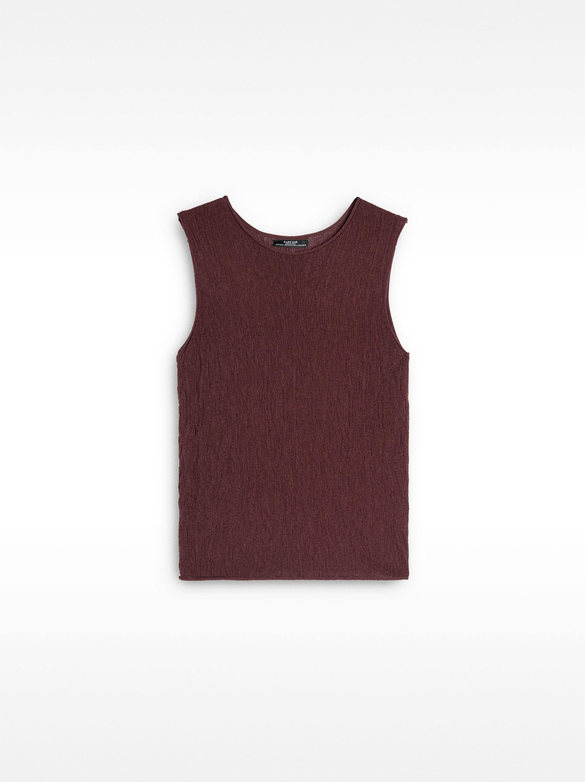 Top De Punto Sin Mangas