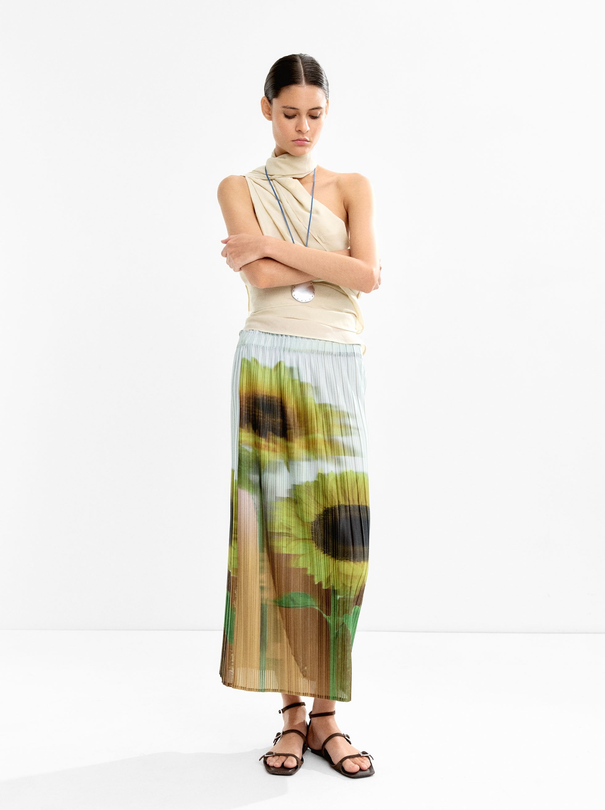 Falda Estampada Floral