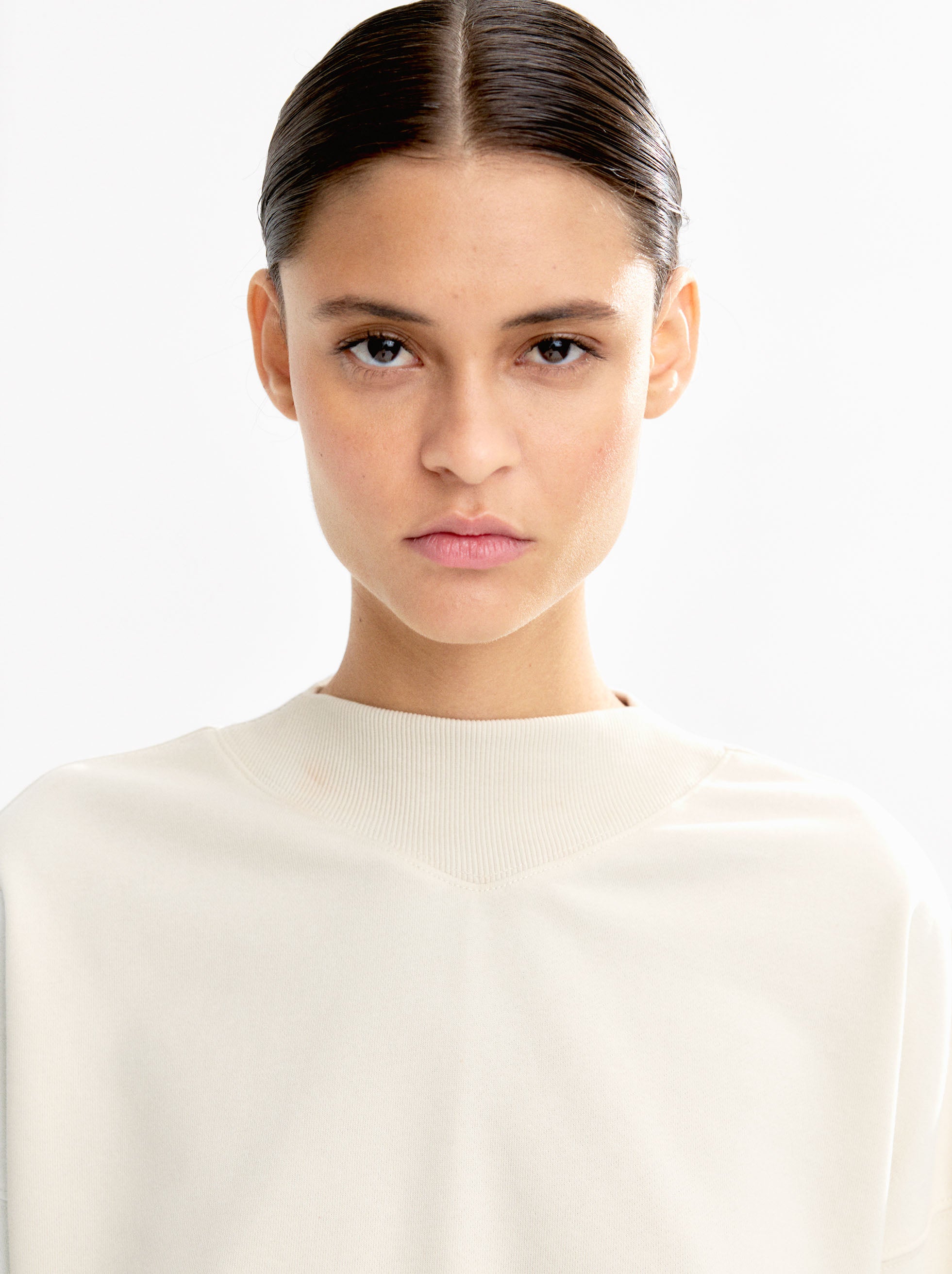 Sudadera Con Detalle Canalé