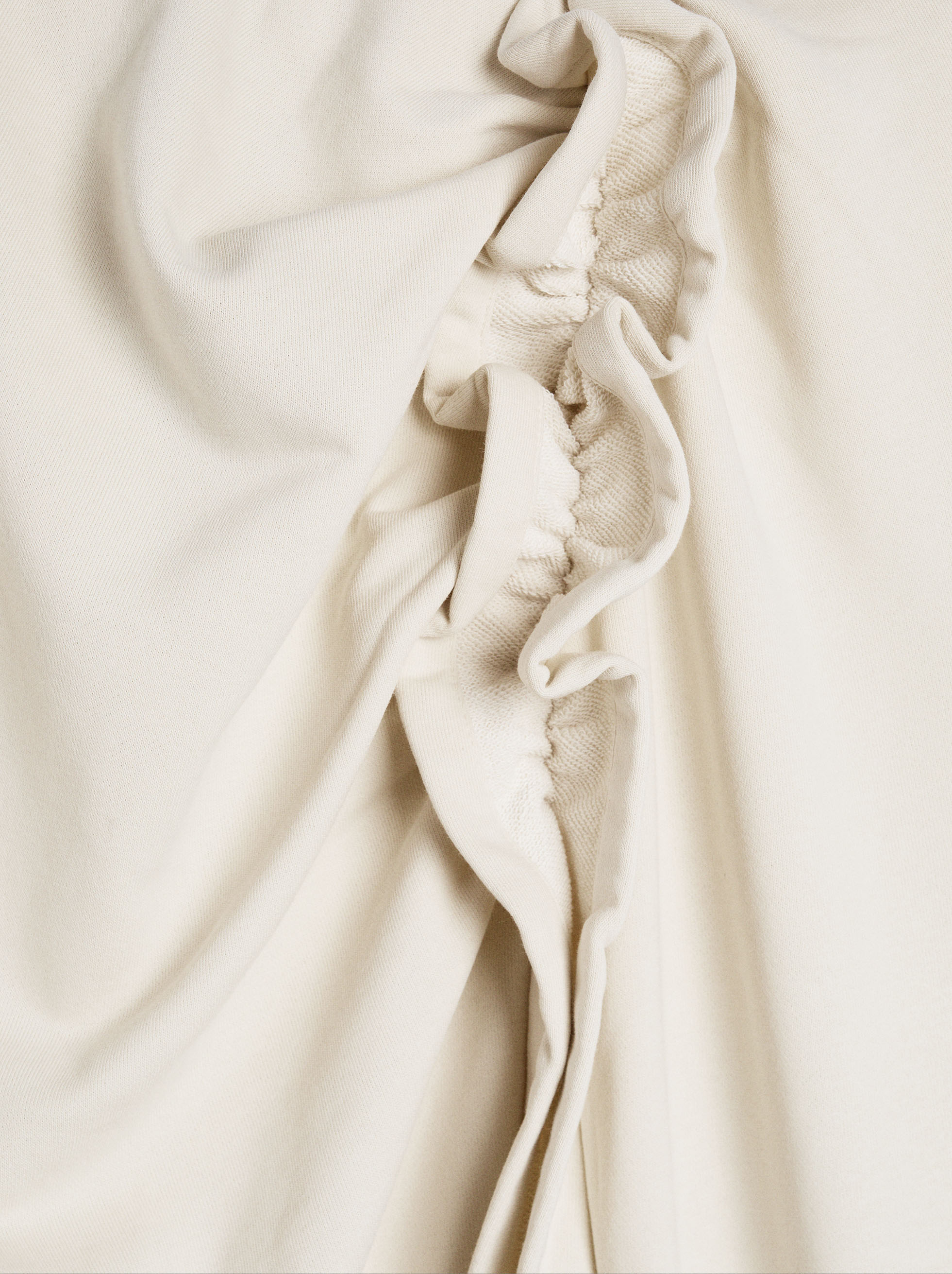 Falda Midi Con Fruncido