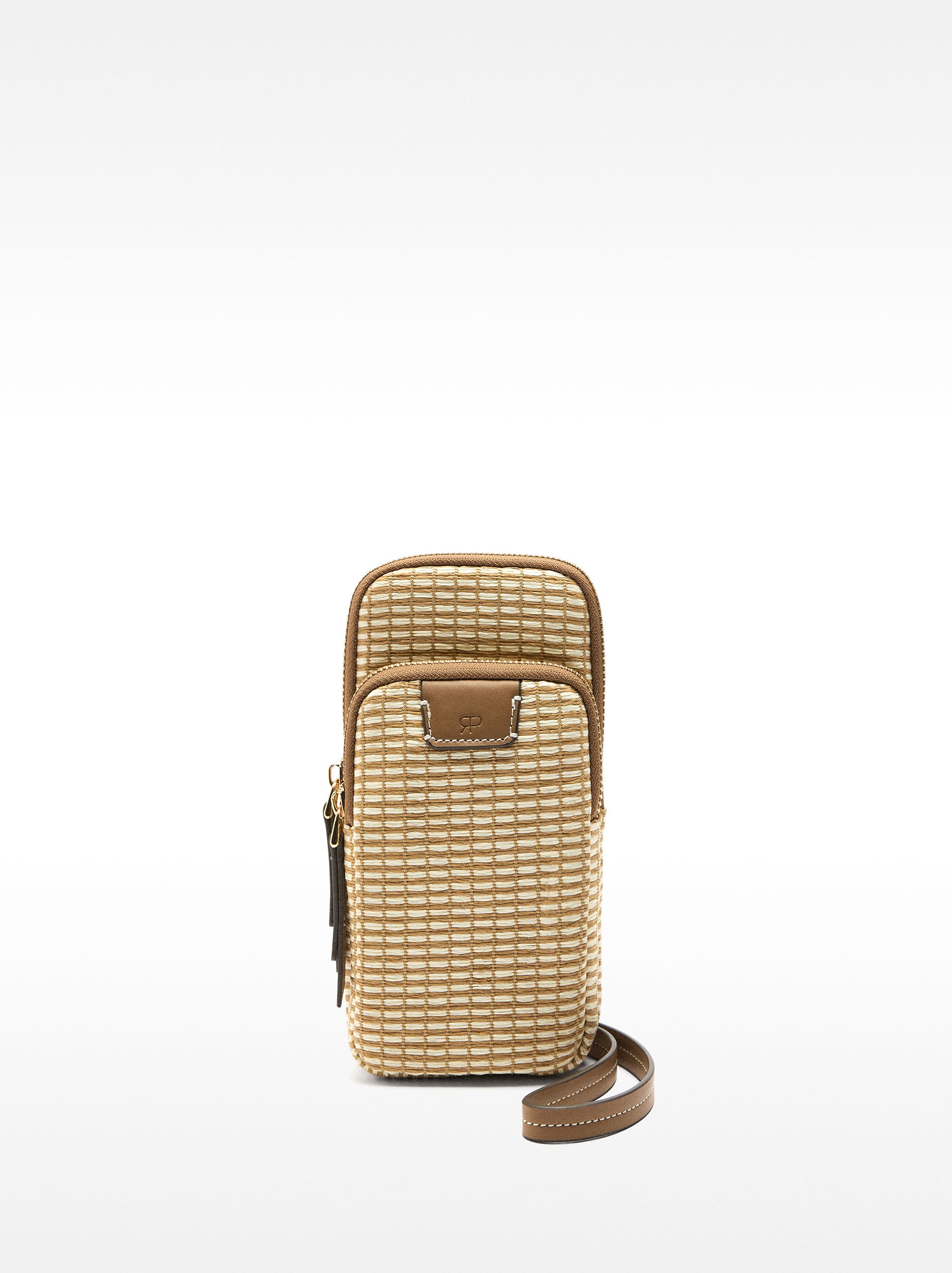 Cartera Para Móvil Efecto Rafia