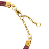 Pulseras Con Cordones Love - Acero Inoxidable