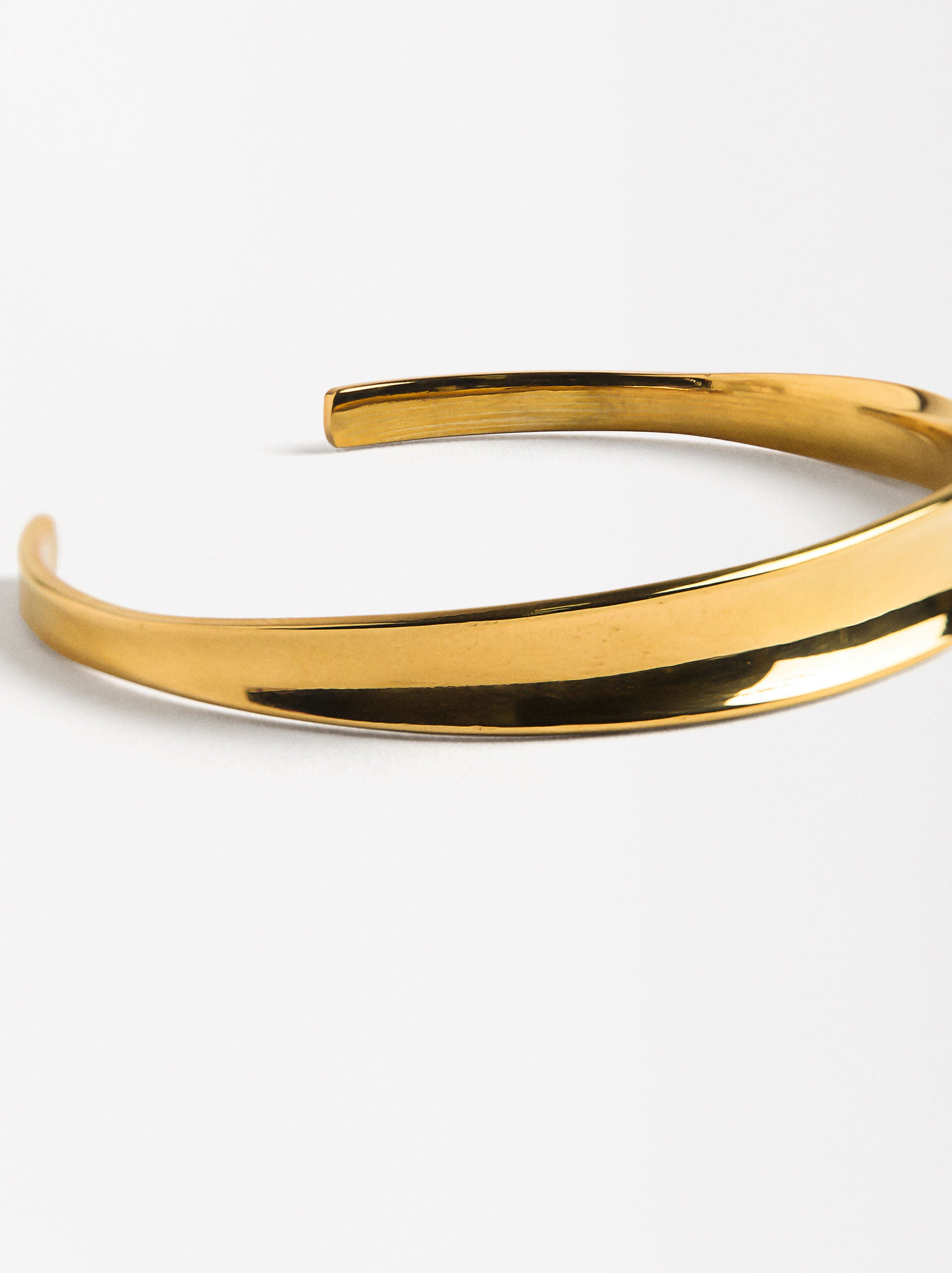 Pulsera Rígida Lisa - Acero Inoxidable