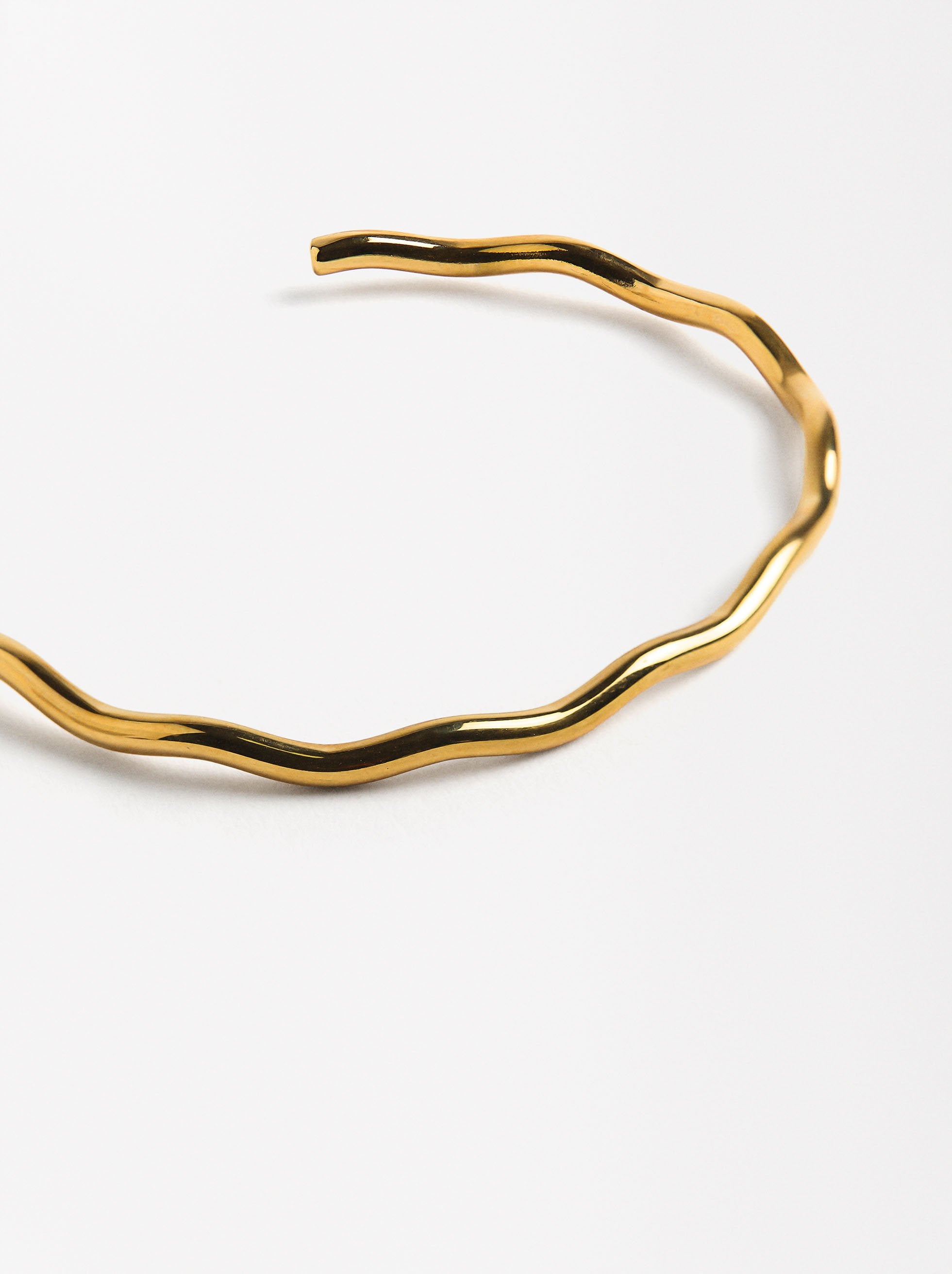 Pulsera Ondulada - Acero Inoxidable
