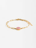 Pulsera Medalla Corazón - Acero Inoxidable