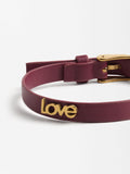 Pulsera Con Hebilla Love - Acero Inoxidable