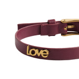 Pulsera Con Hebilla Love - Acero Inoxidable