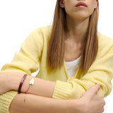 Pulsera Con Hebilla Love - Acero Inoxidable