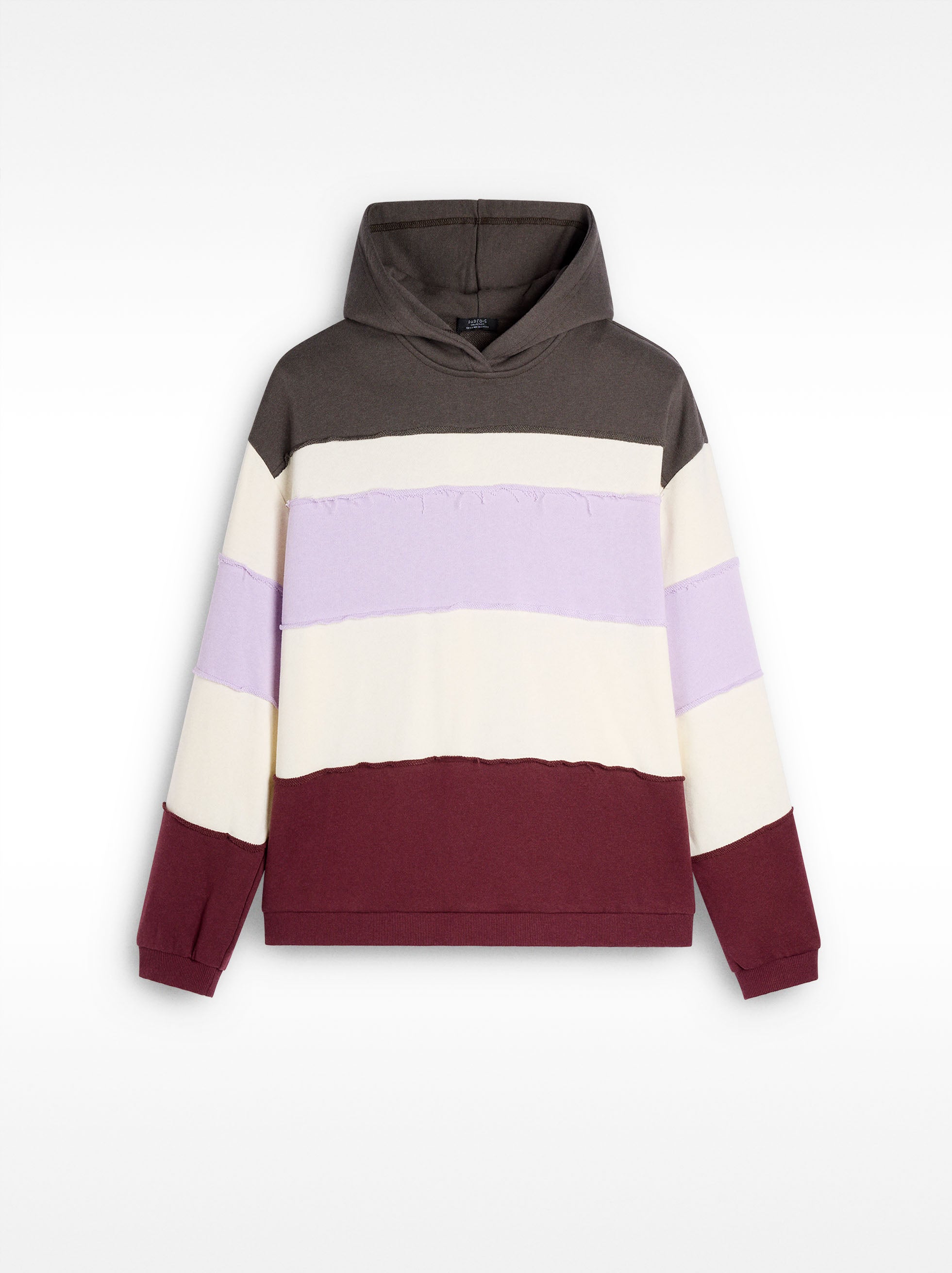 Sudadera De Algodón A Rayas