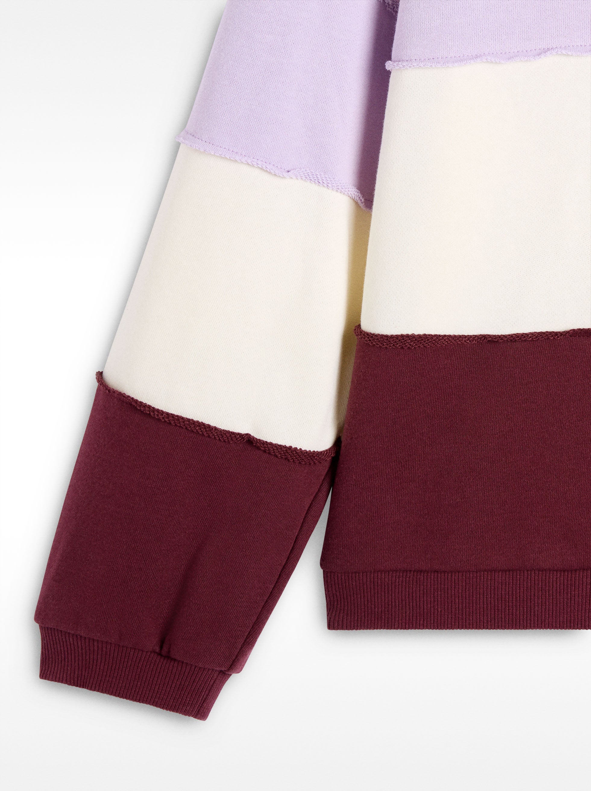 Sudadera De Algodón A Rayas