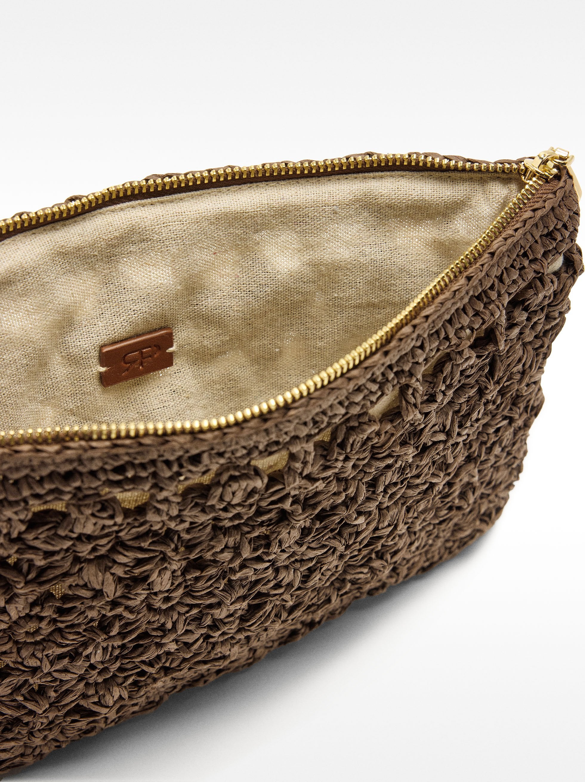 Bolsa Multiusos Con Efecto Rafia