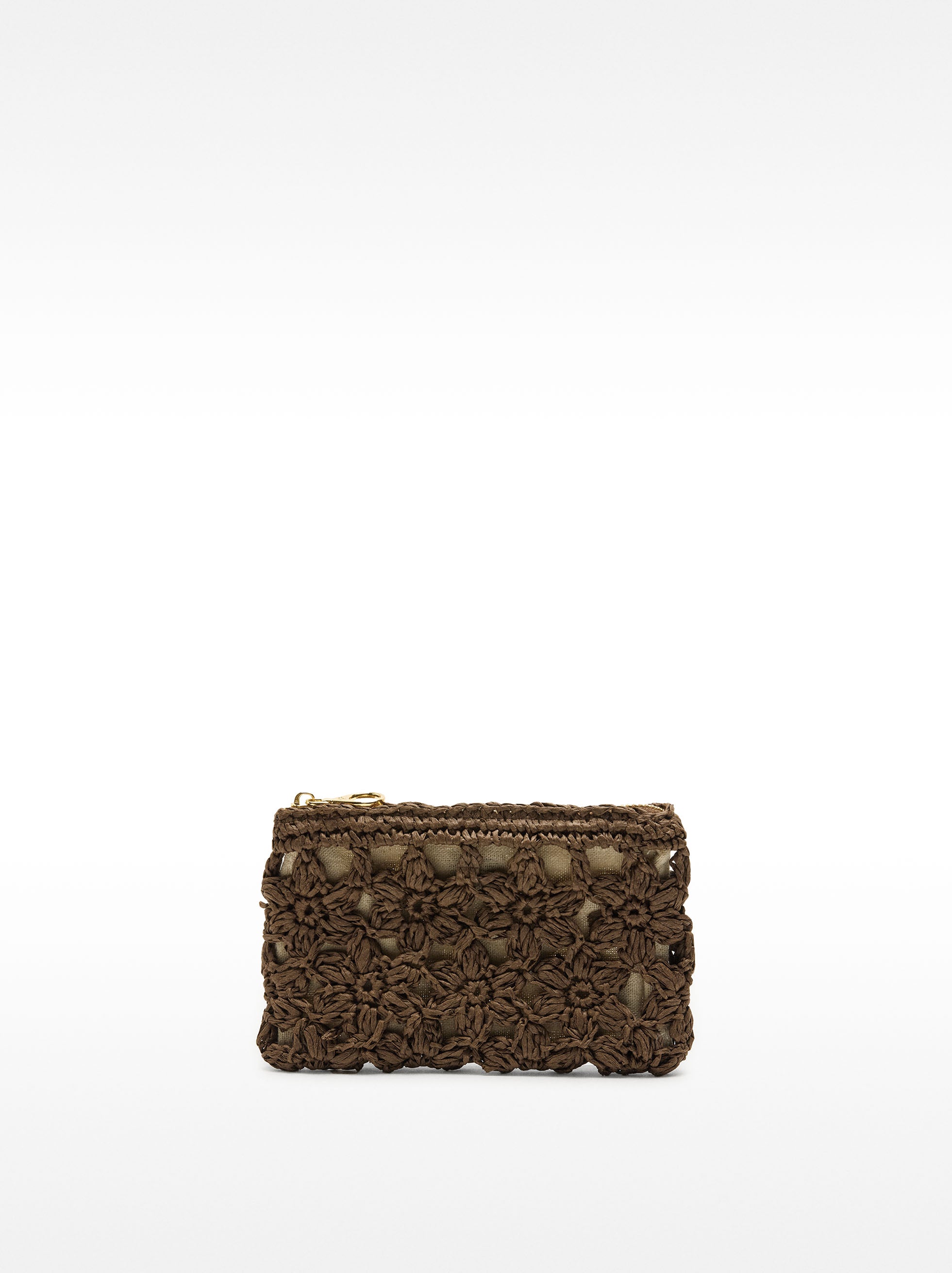 Monedero Con Efecto Rafia