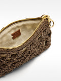 Monedero Con Efecto Rafia
