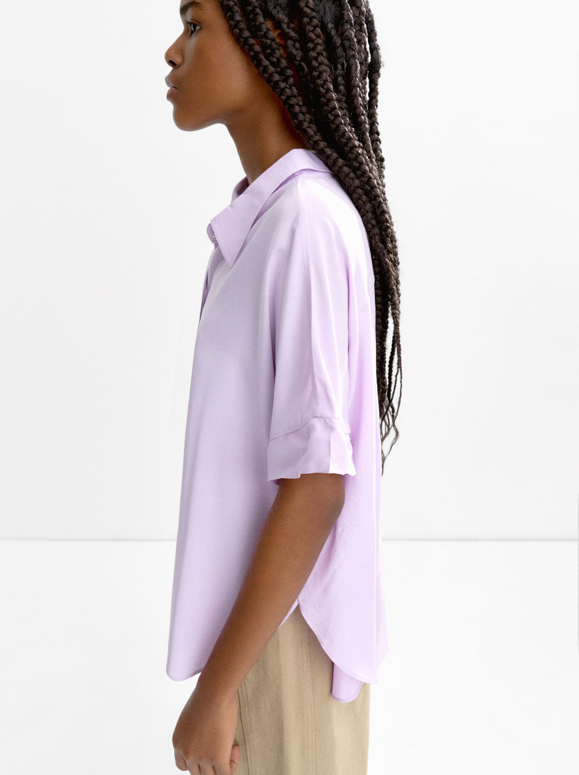 Camisa De Manga Corta