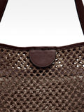 Bolso Shopper De Efecto Rafia Con Bolsa Extraíble