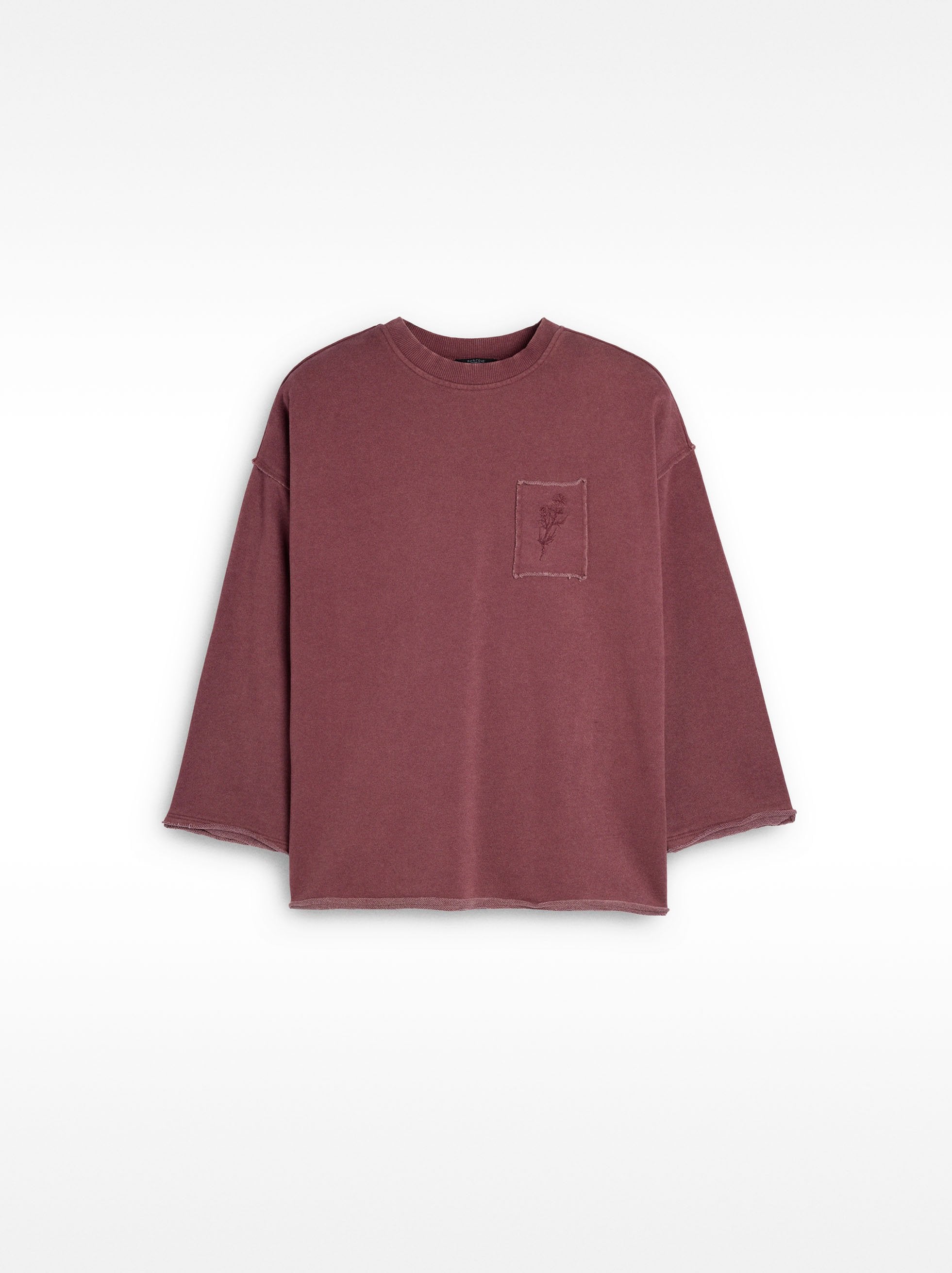 Sudadera Con Algodón Y Bordado