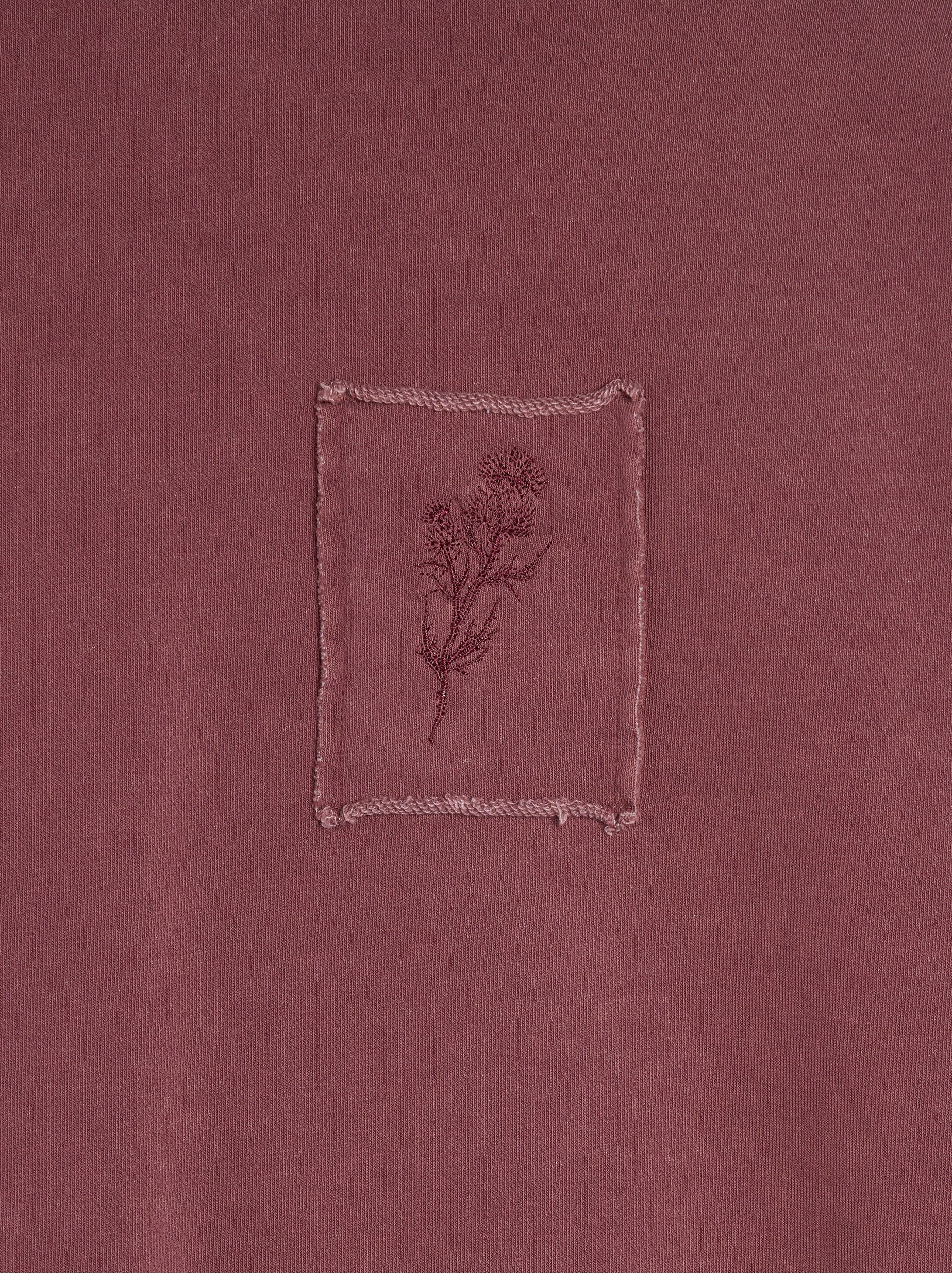 Sudadera Con Algodón Y Bordado