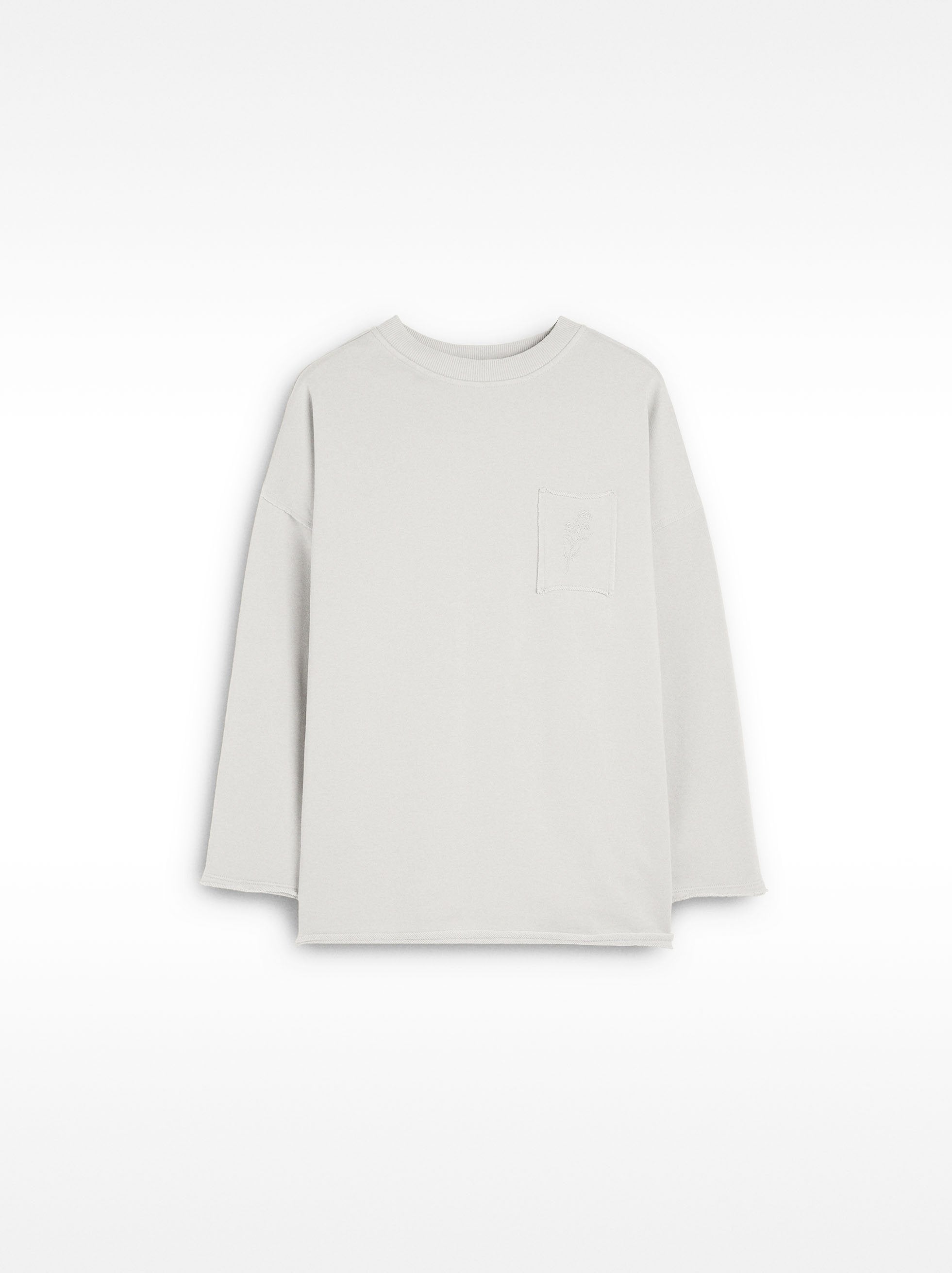 Sudadera Con Algodón Y Bordado