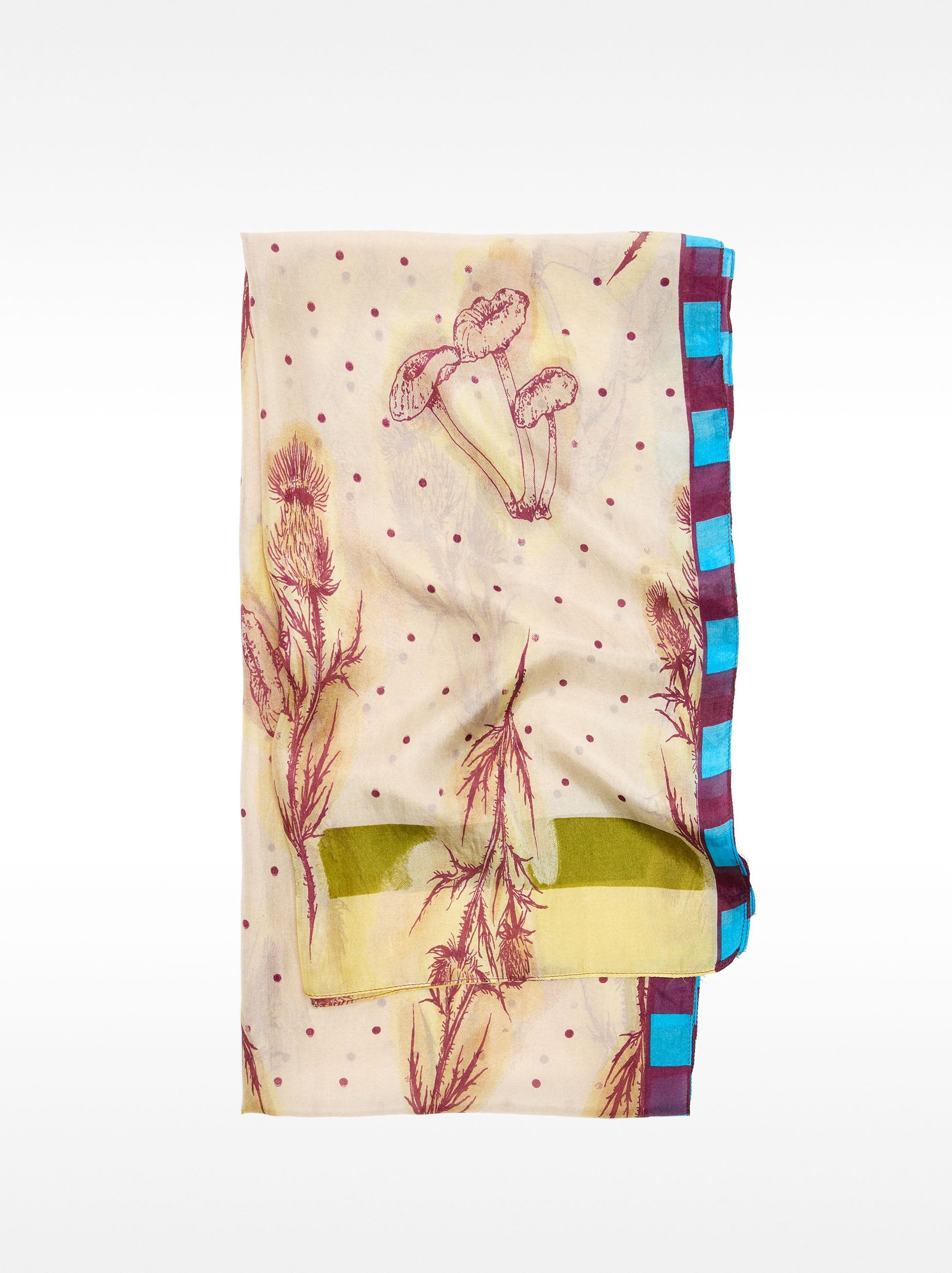 Pañuelo Estampado 100% Seda