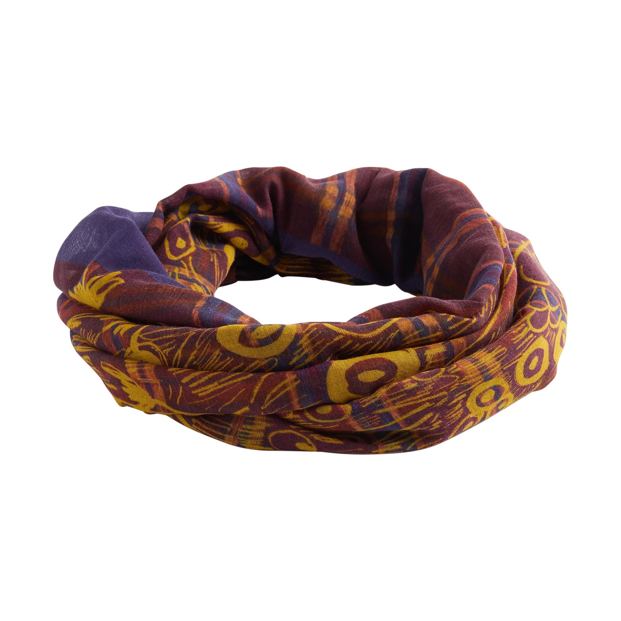 Pañuelo Estampado Con Lã