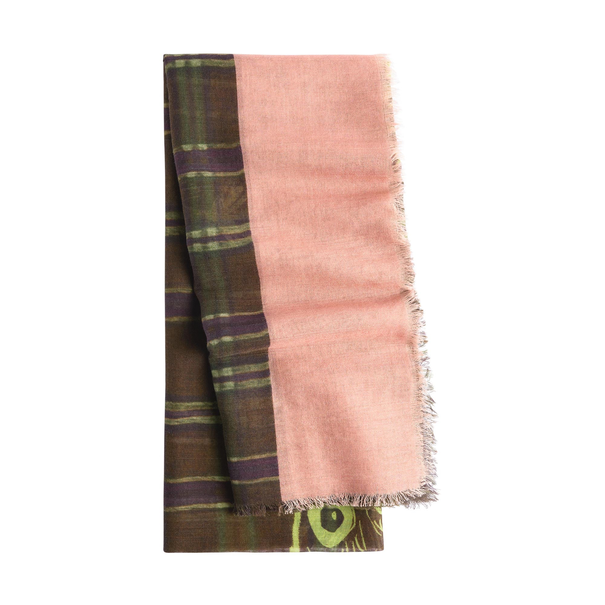 Pañuelo Estampado Con Lã
