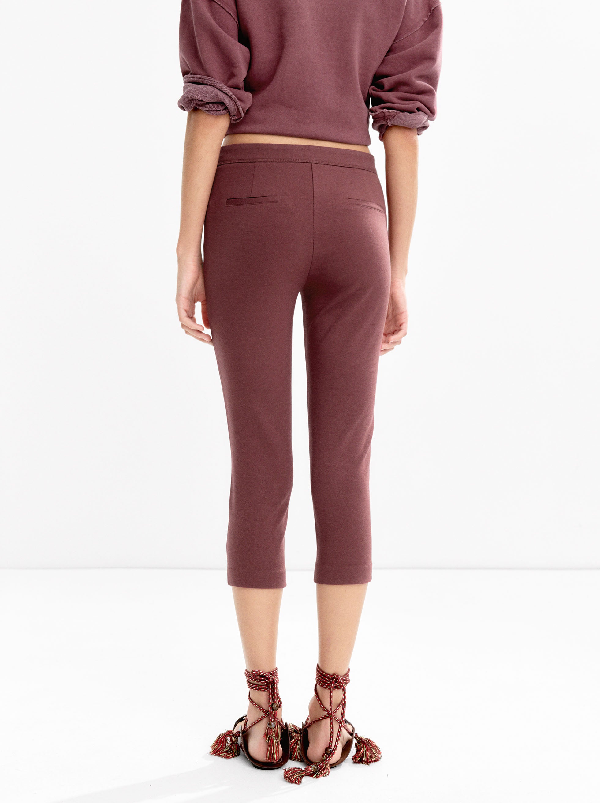 Pantalón Capri Elástico