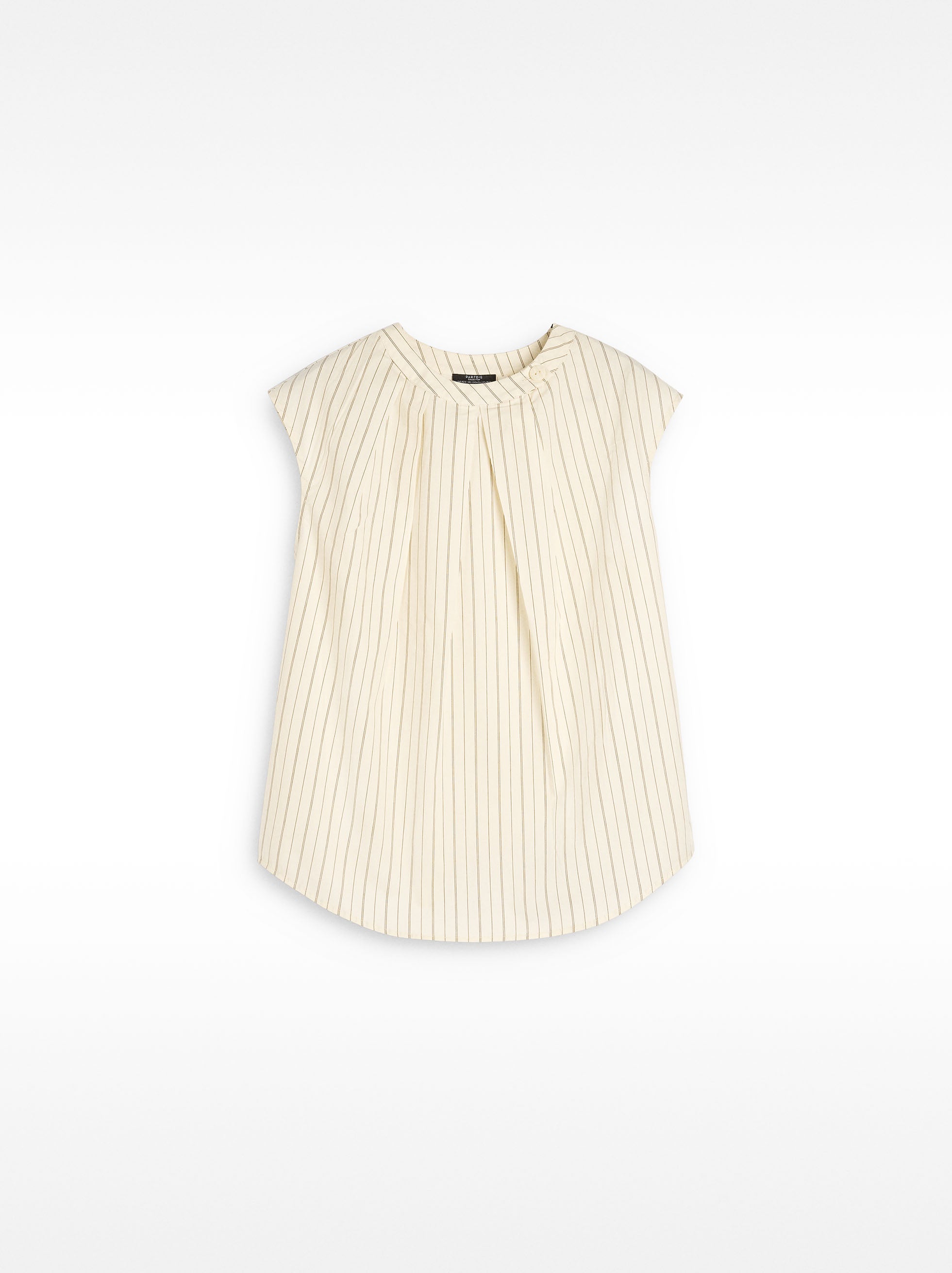 Top De 100% Algodón A Rayas