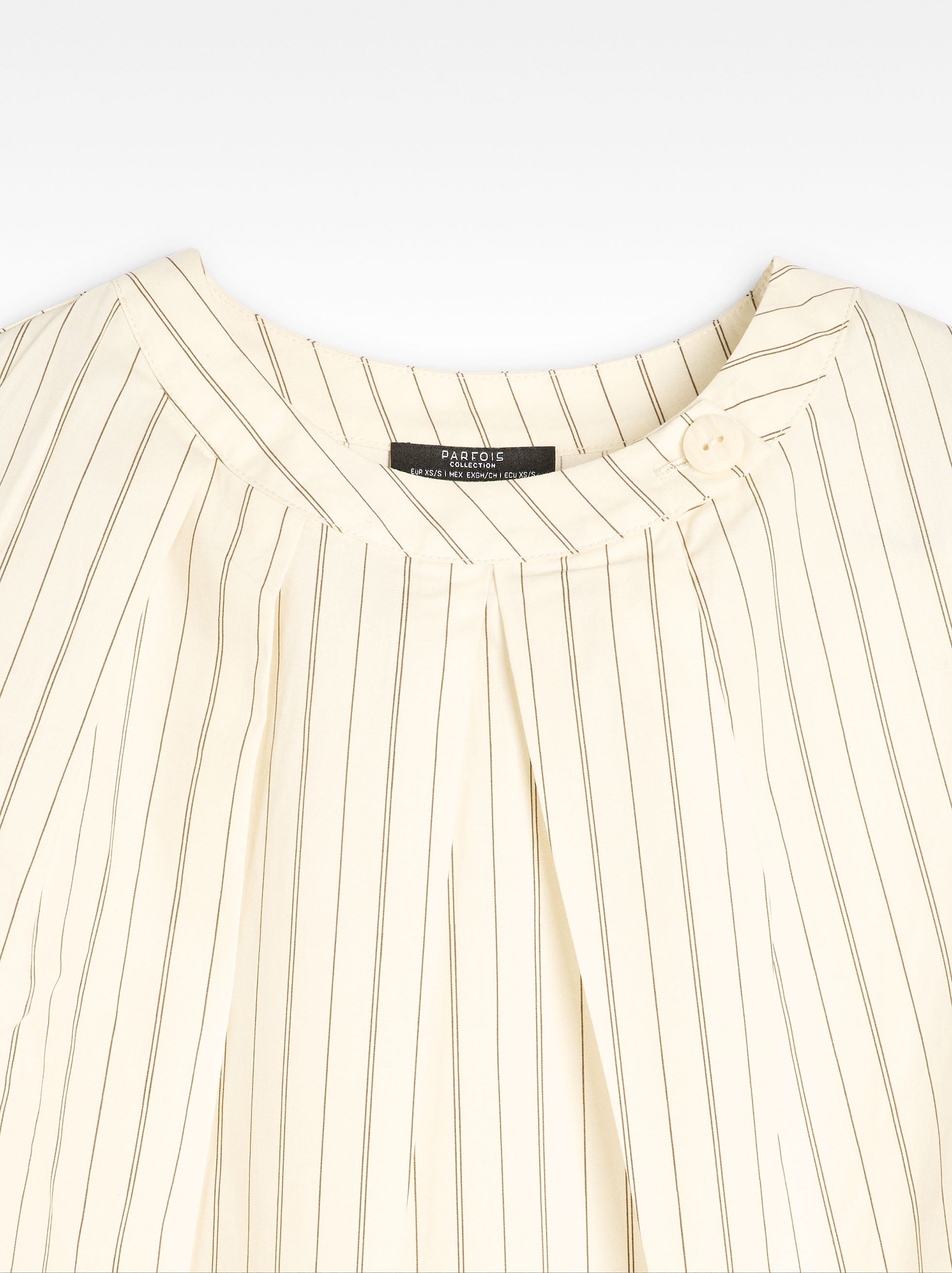 Top De 100% Algodón A Rayas