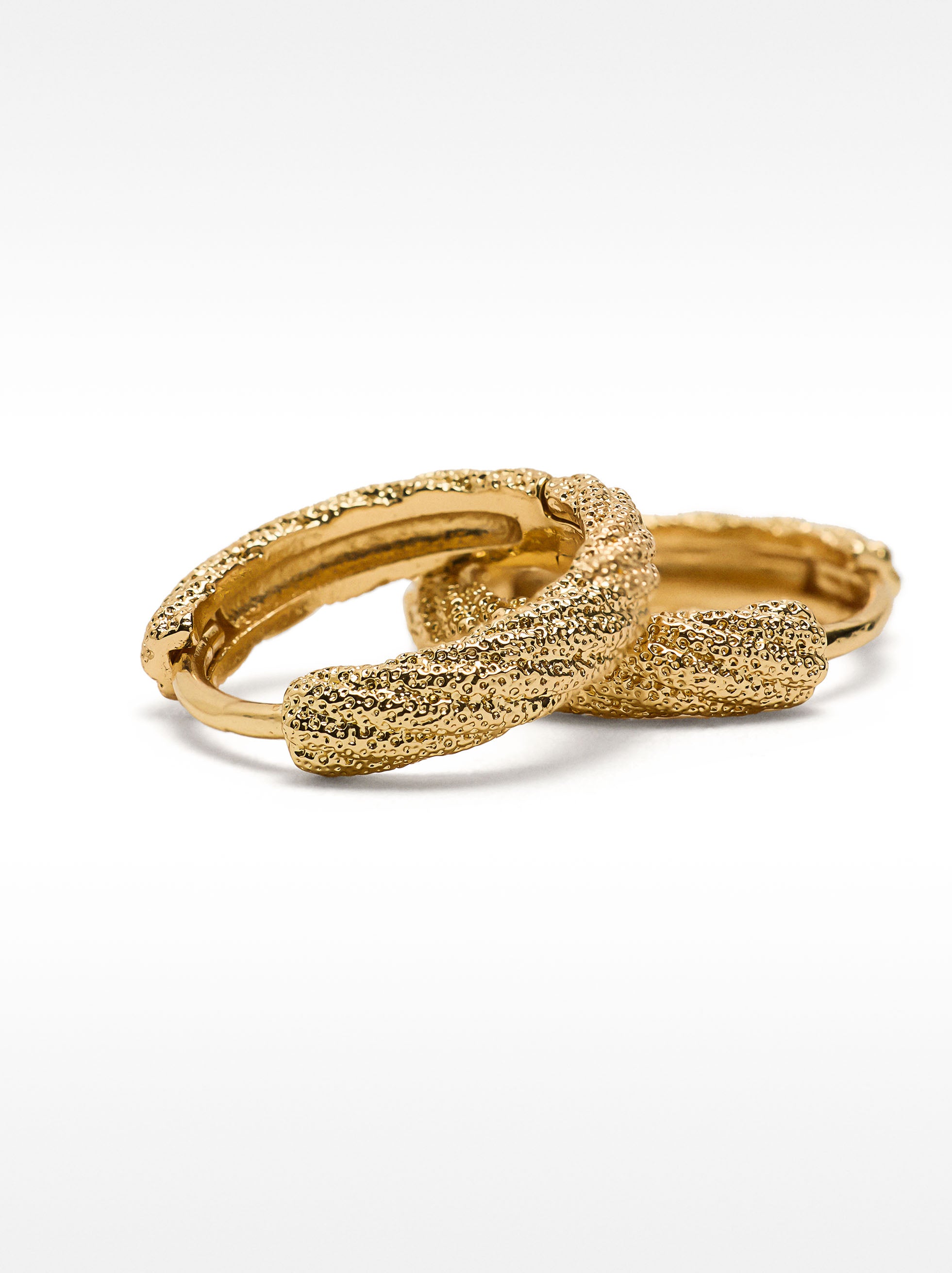 Aretes Efecto Martillado