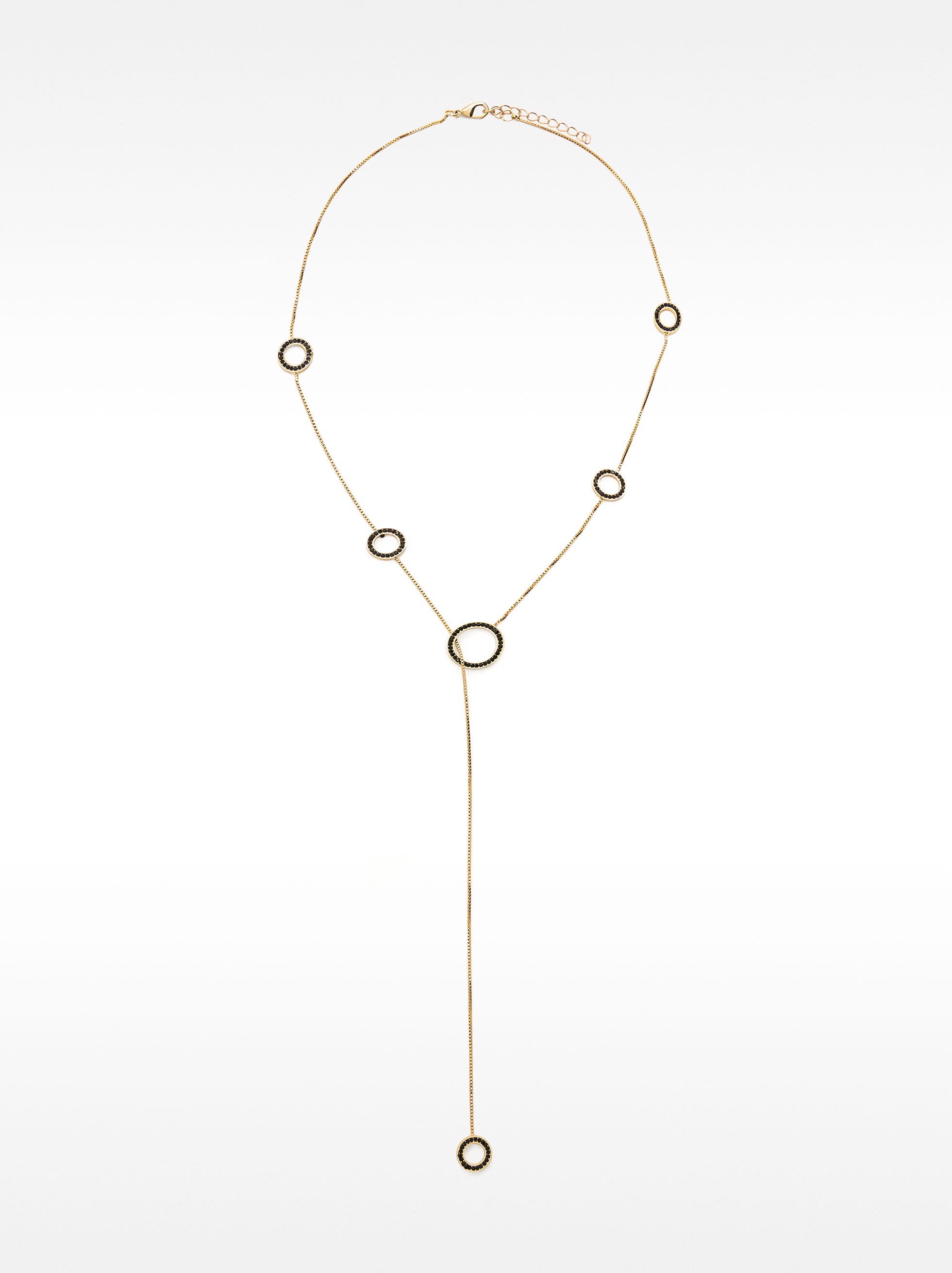Collar De Aros Con Cristales