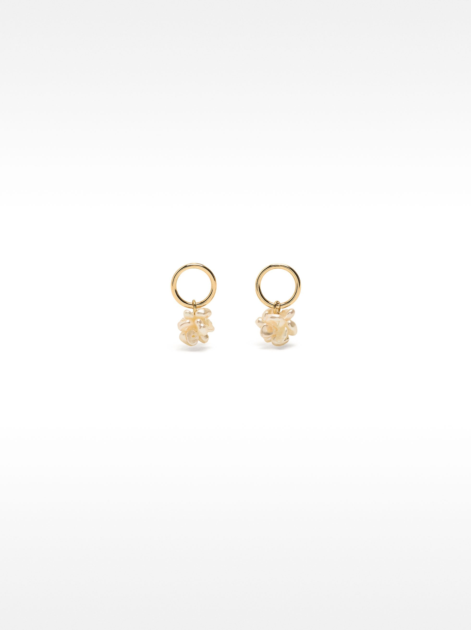 Aretes Con Perla De Agua Dulce