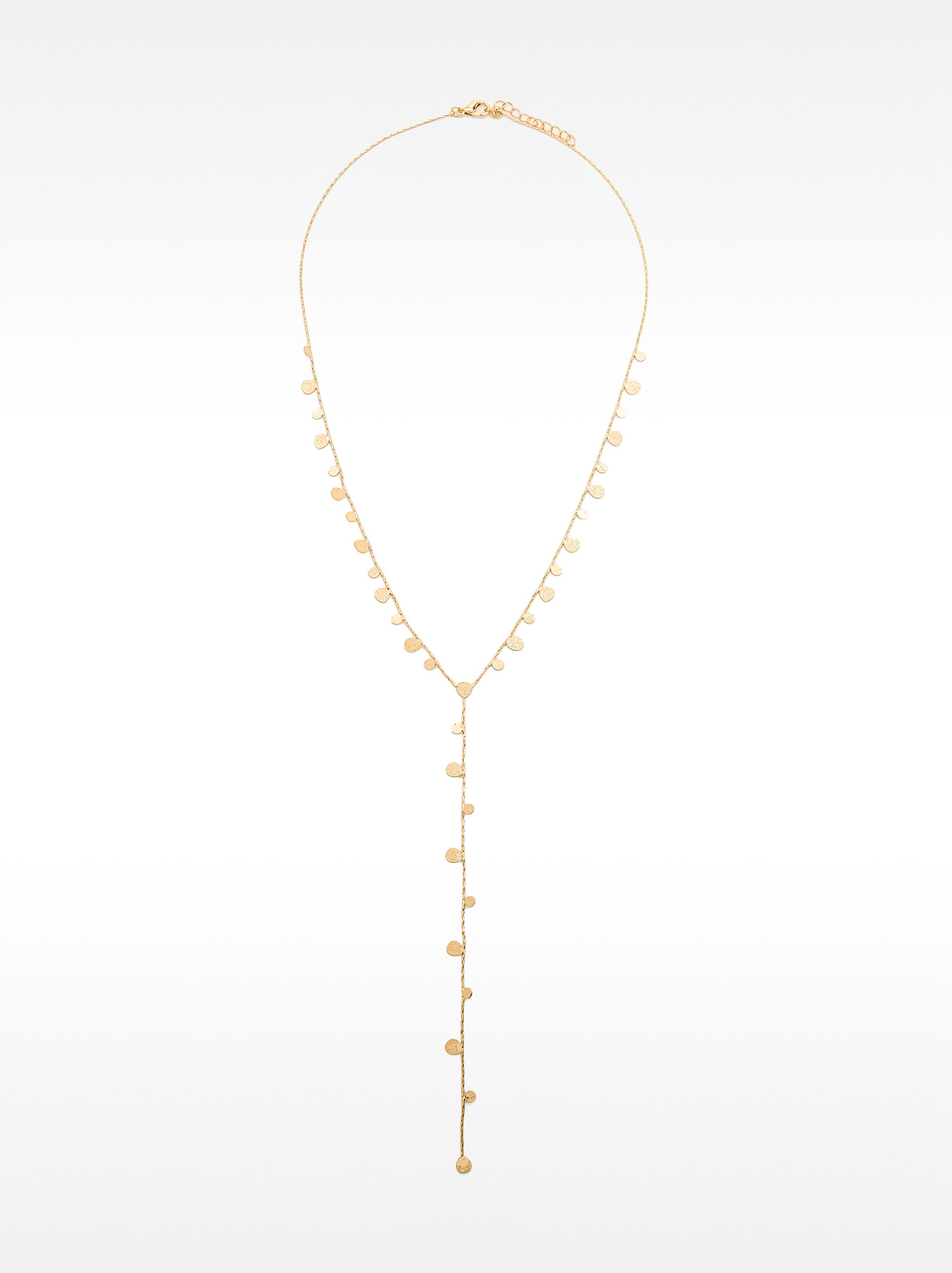 Collar Largo Con Medallas
