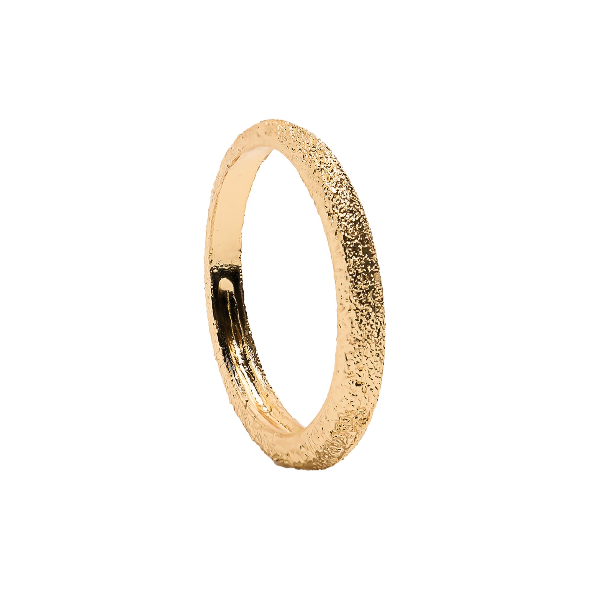 Anillo Con Efecto Martillado