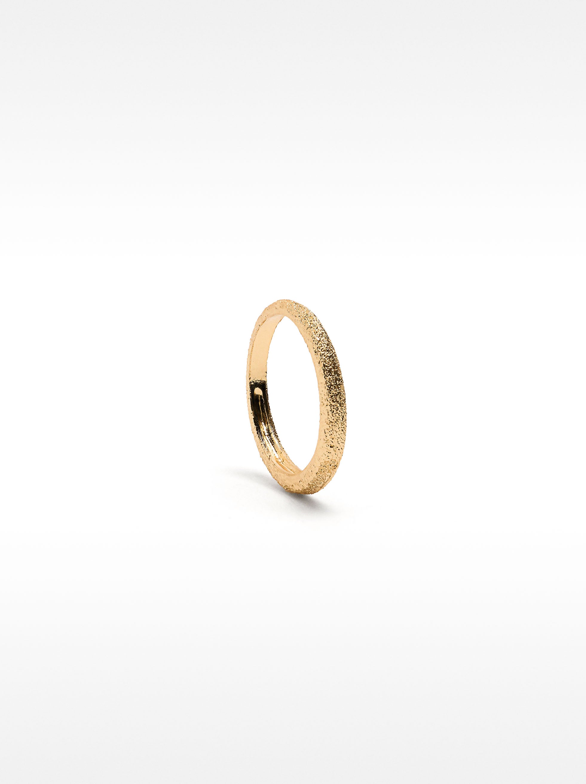 Anillo Con Efecto Martillado