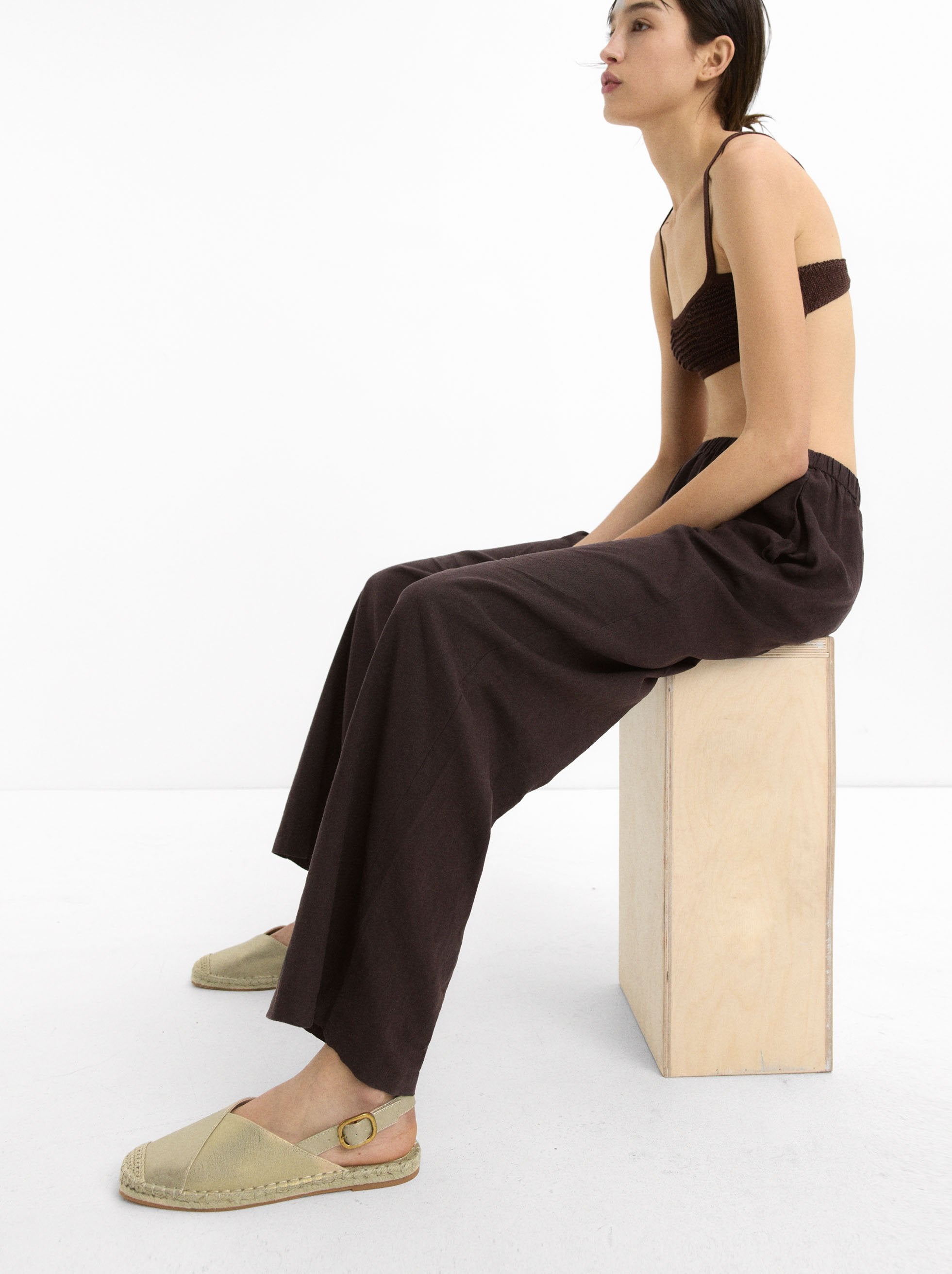 Alpargatas Metalizada Con Fivela