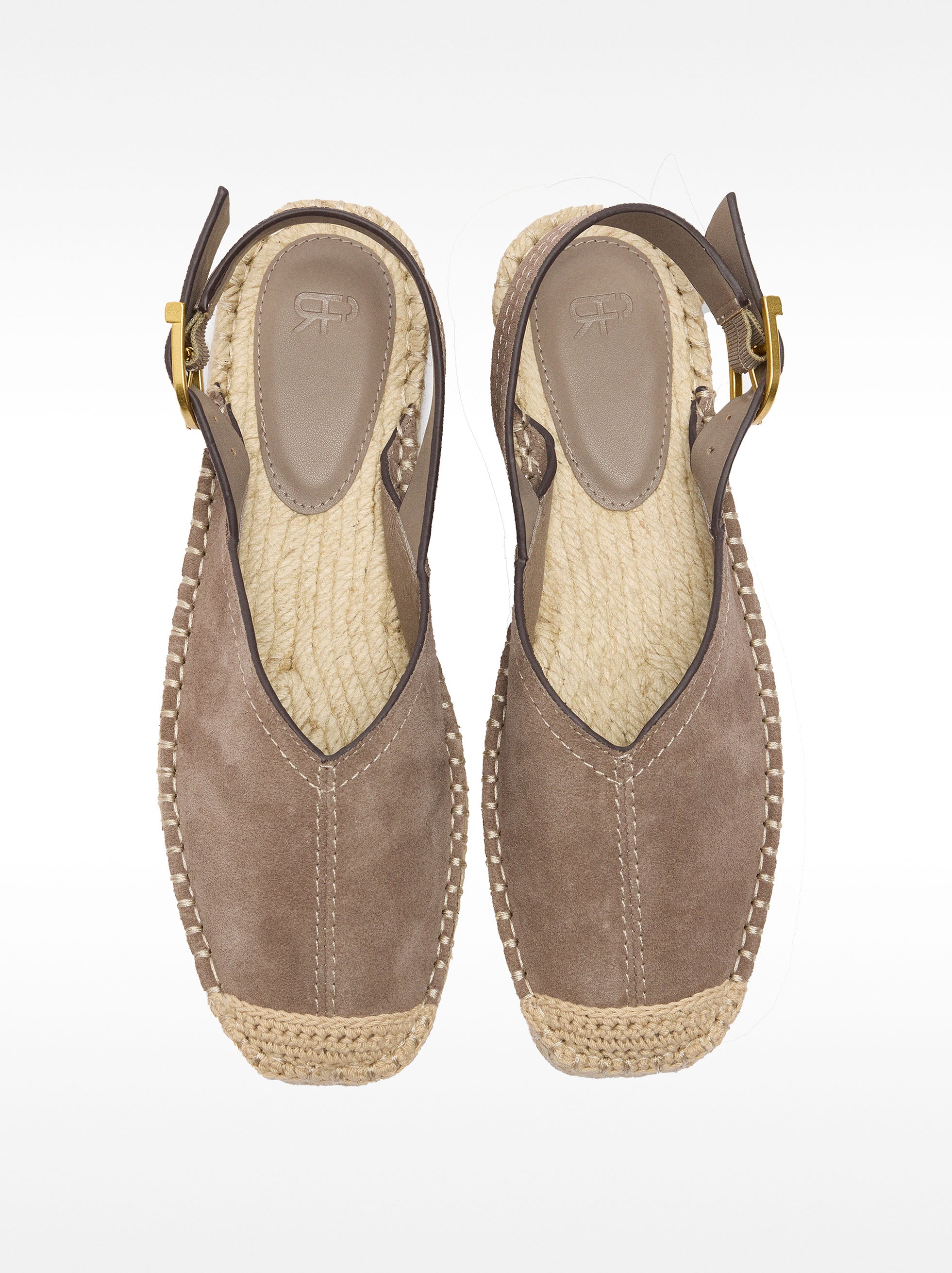 Alpargatas De Piel Hebilla