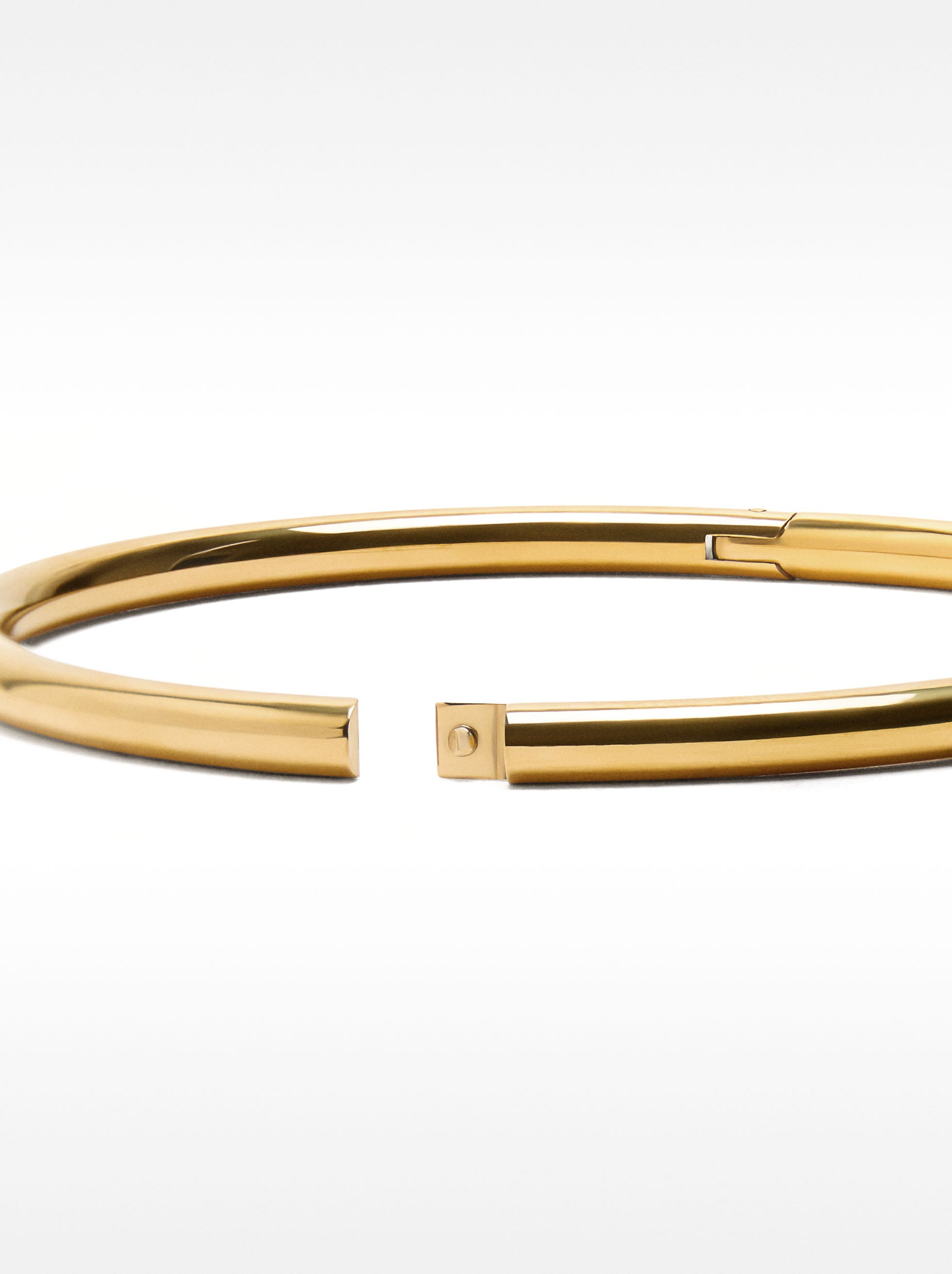 Pulsera Lisa Tubular - Acero Inoxidable