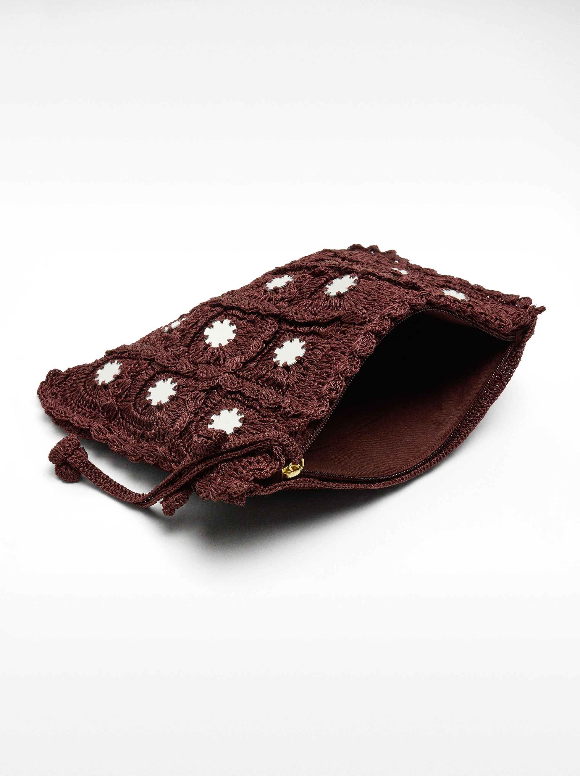 Bolso De Fiesta Crochet