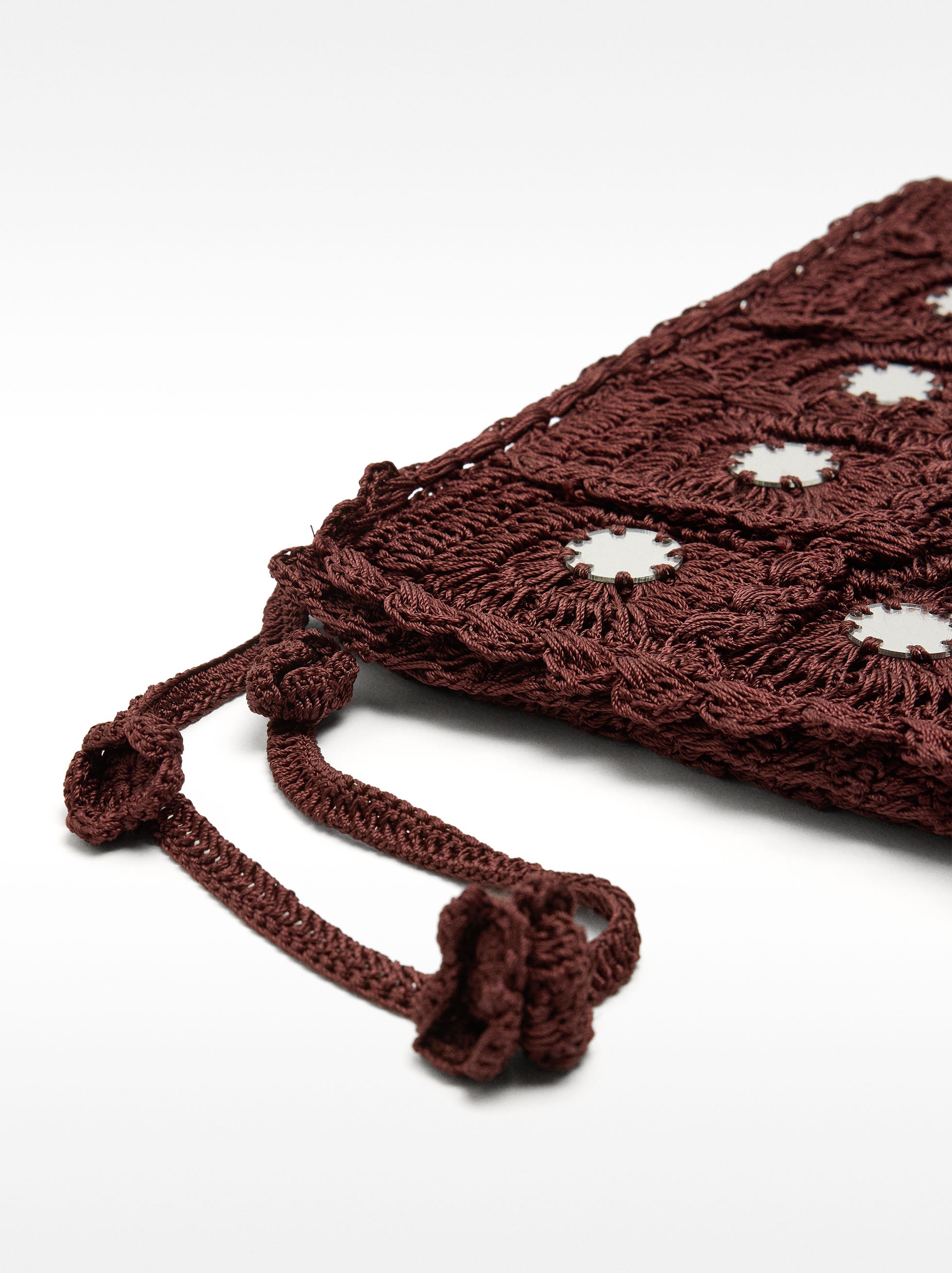 Cartera De Fiesta Crochet