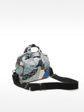 Bolso Bandolera De Nylon Estampada
