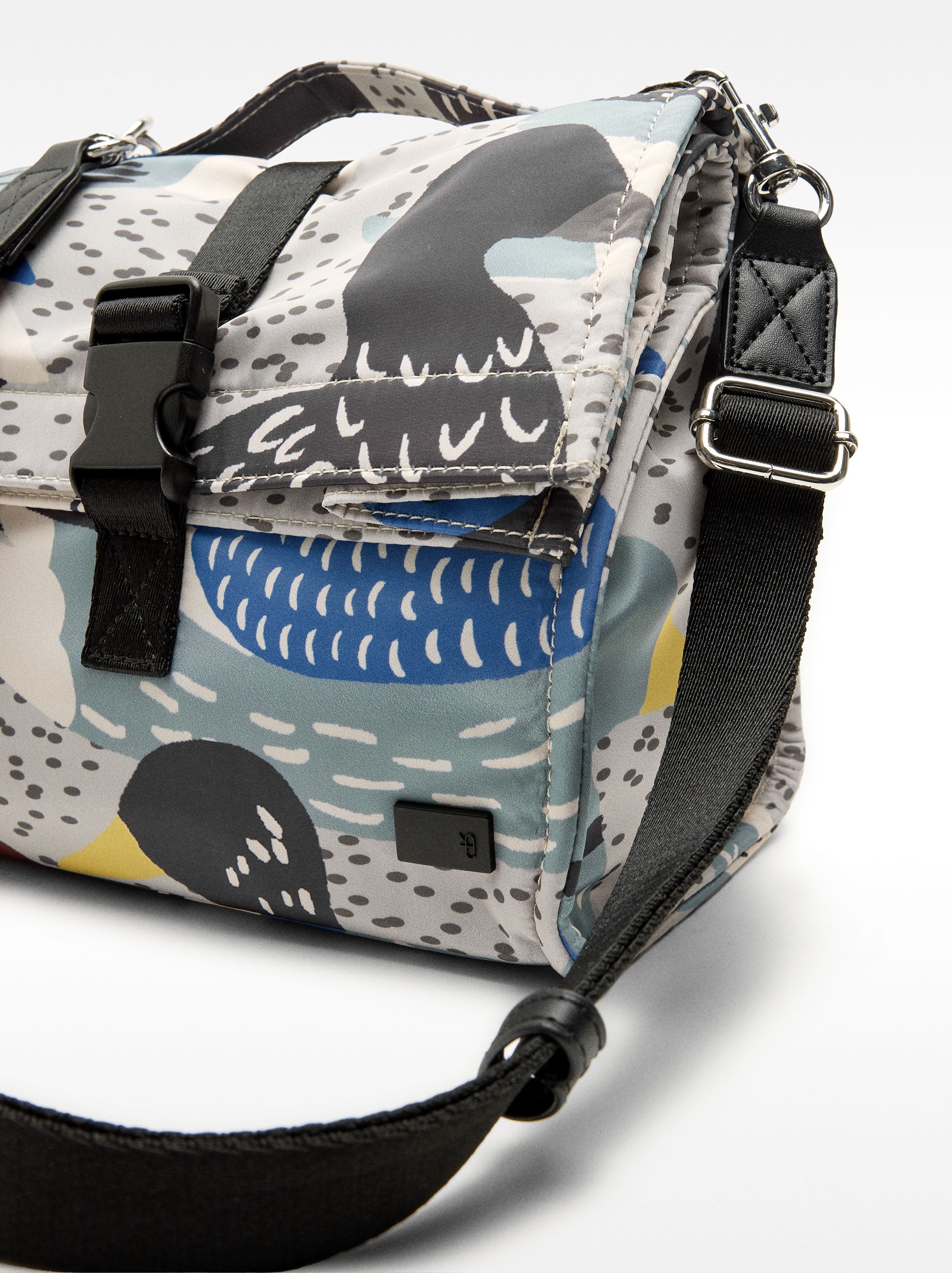 Bolsa Porta-Alimentos De Nylon Estampada