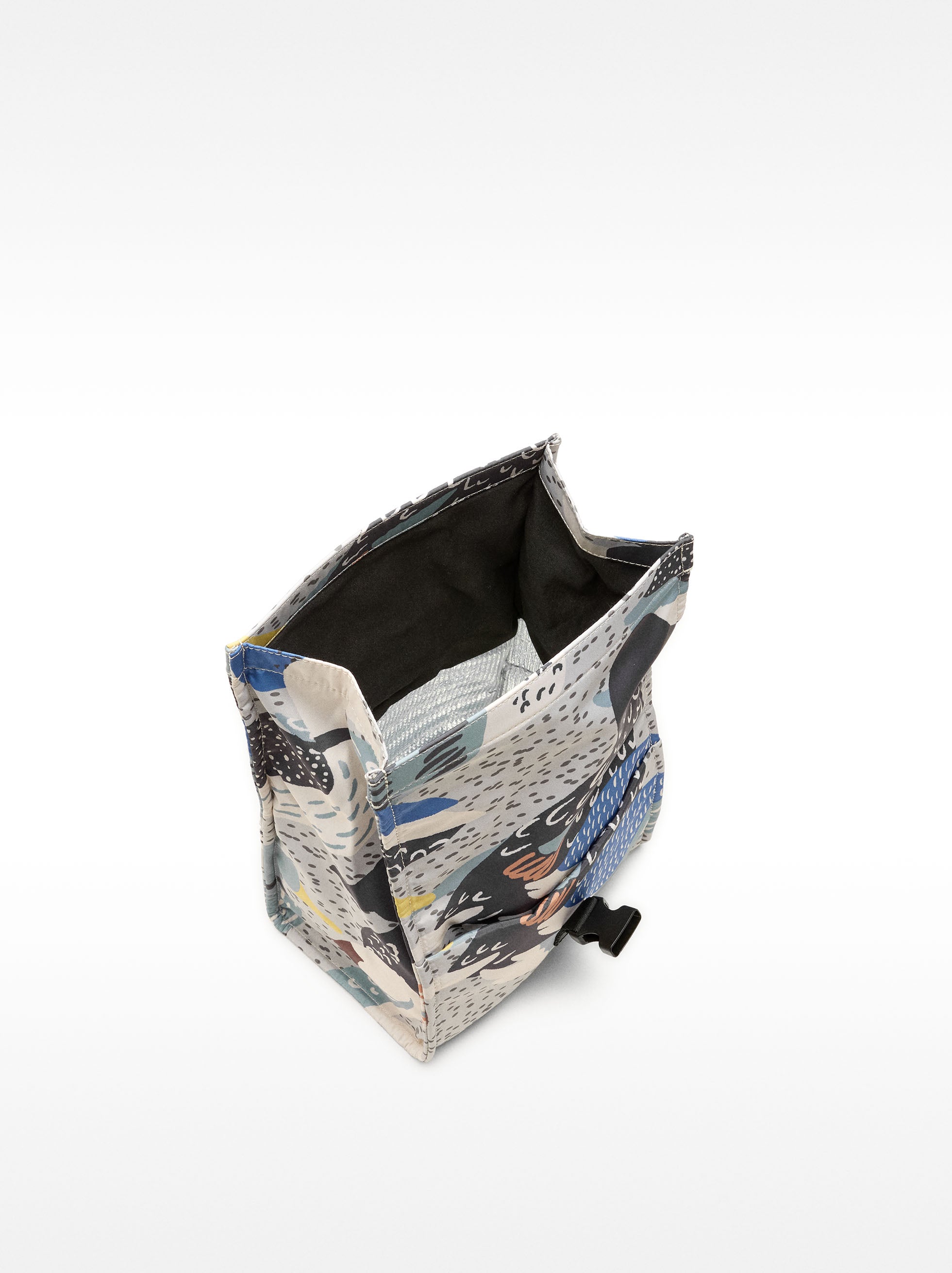 Bolsa Porta-Alimentos De Nylon Estampada