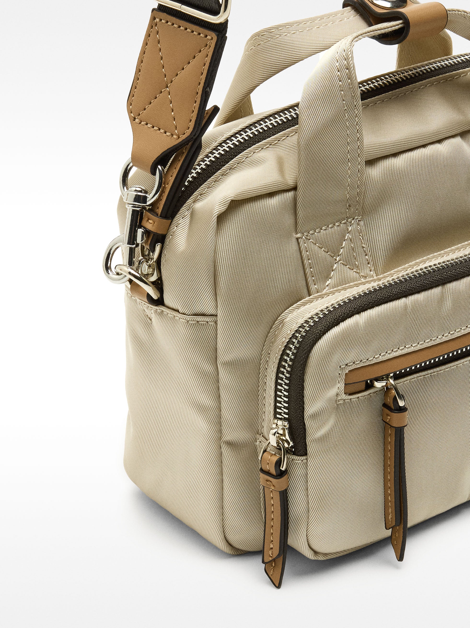 Bolso Bandolera De Nylon