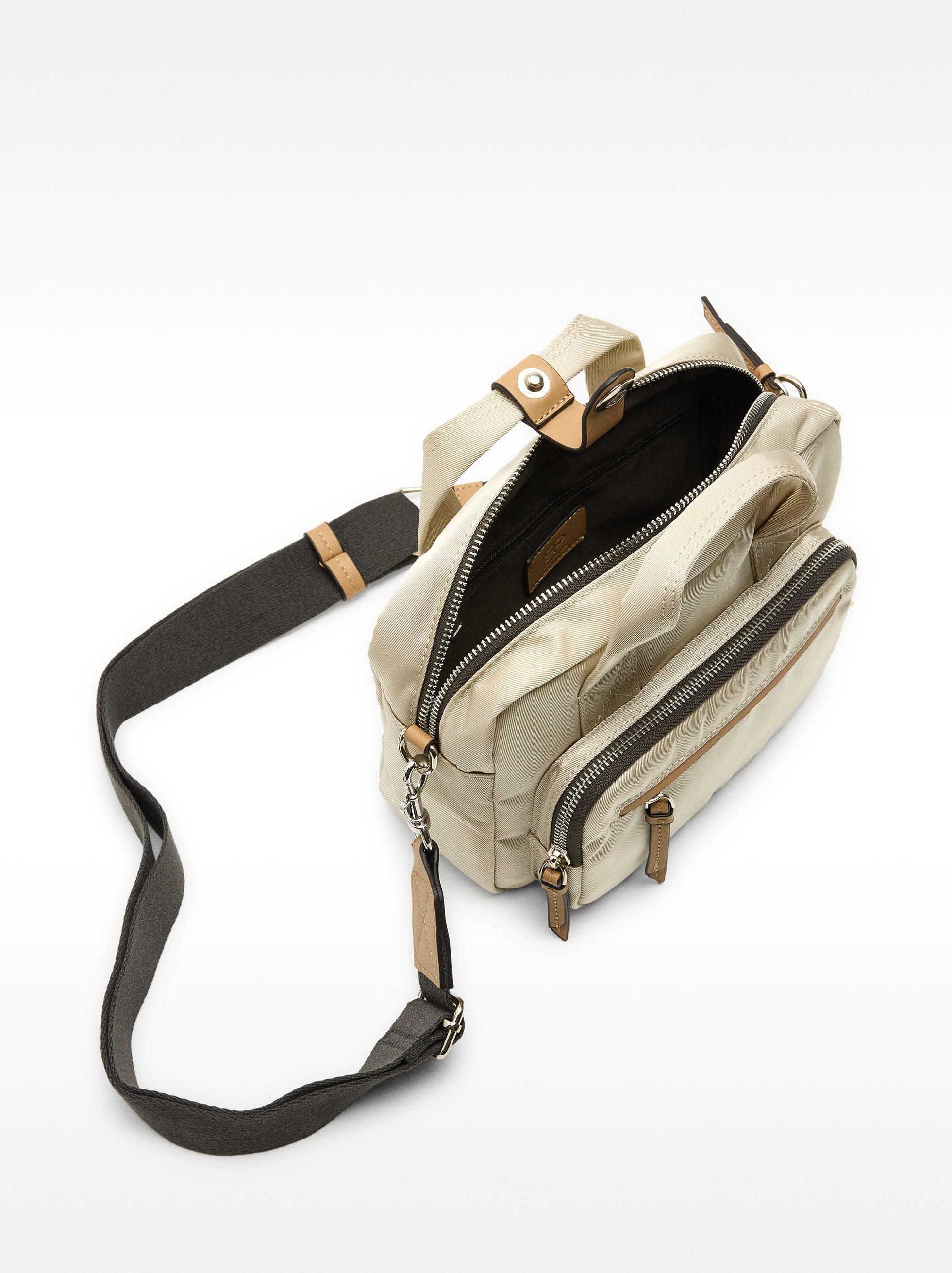 Bolso Bandolera De Nylon