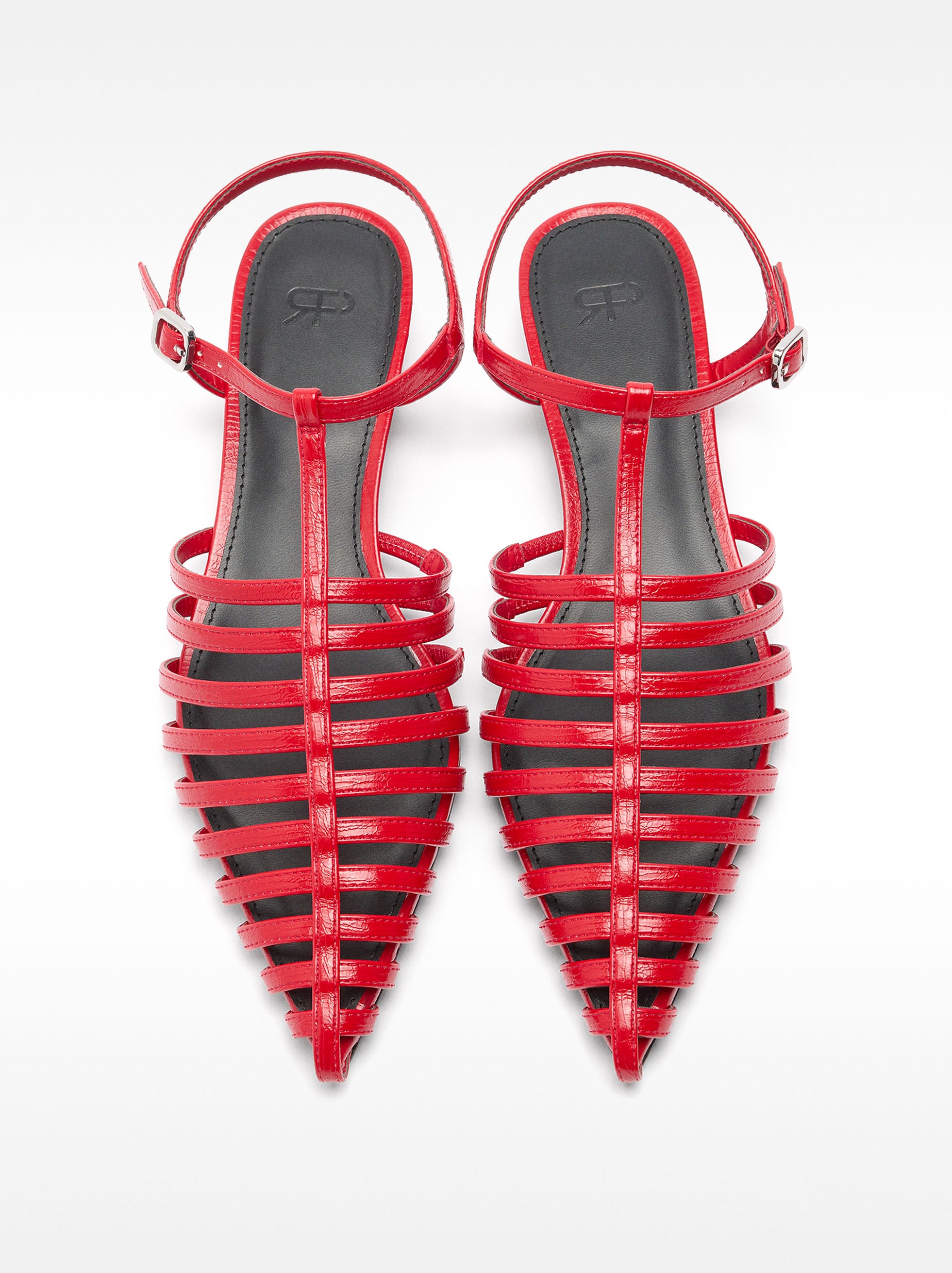 Sandalias De Tacón Cangrejeras