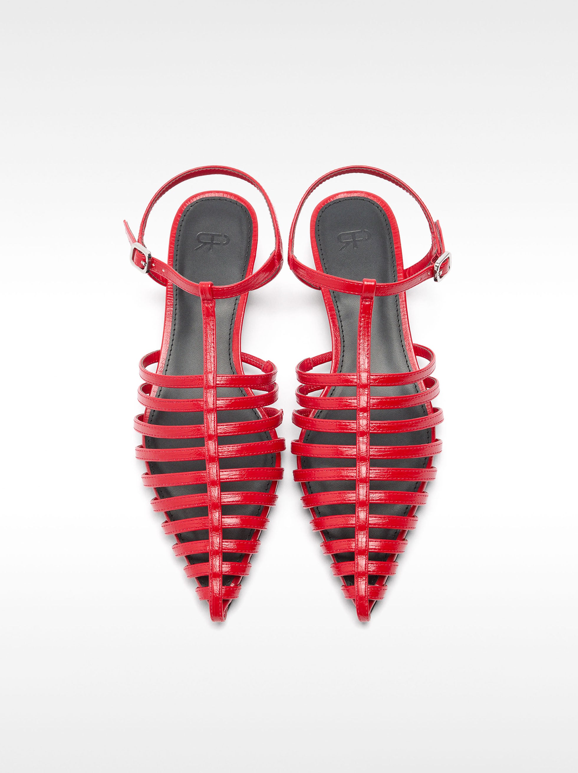 Sandalias De Tacón Cangrejeras