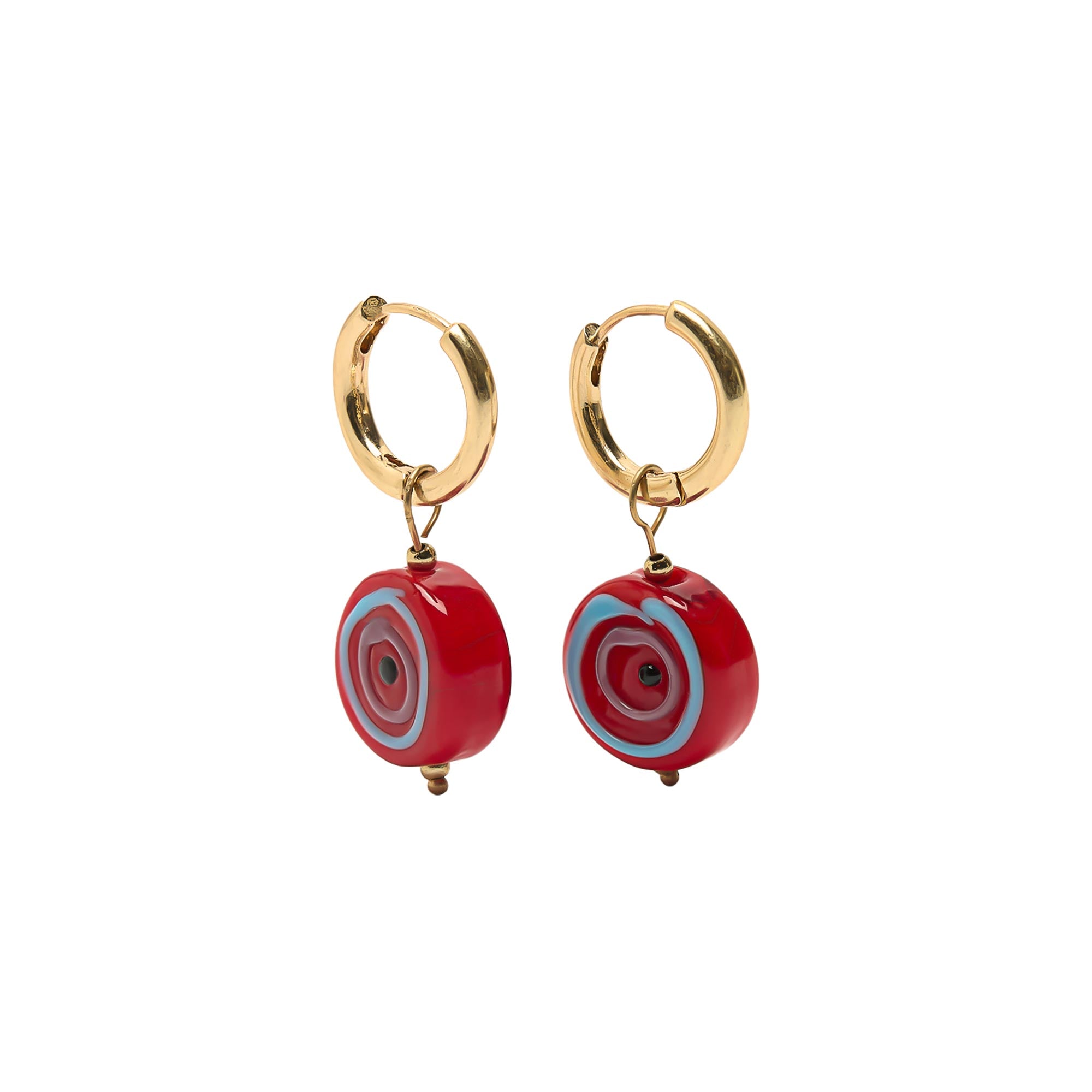 Aros Colgantes Con Círculos