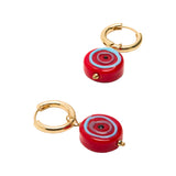 Aros Colgantes Con Círculos