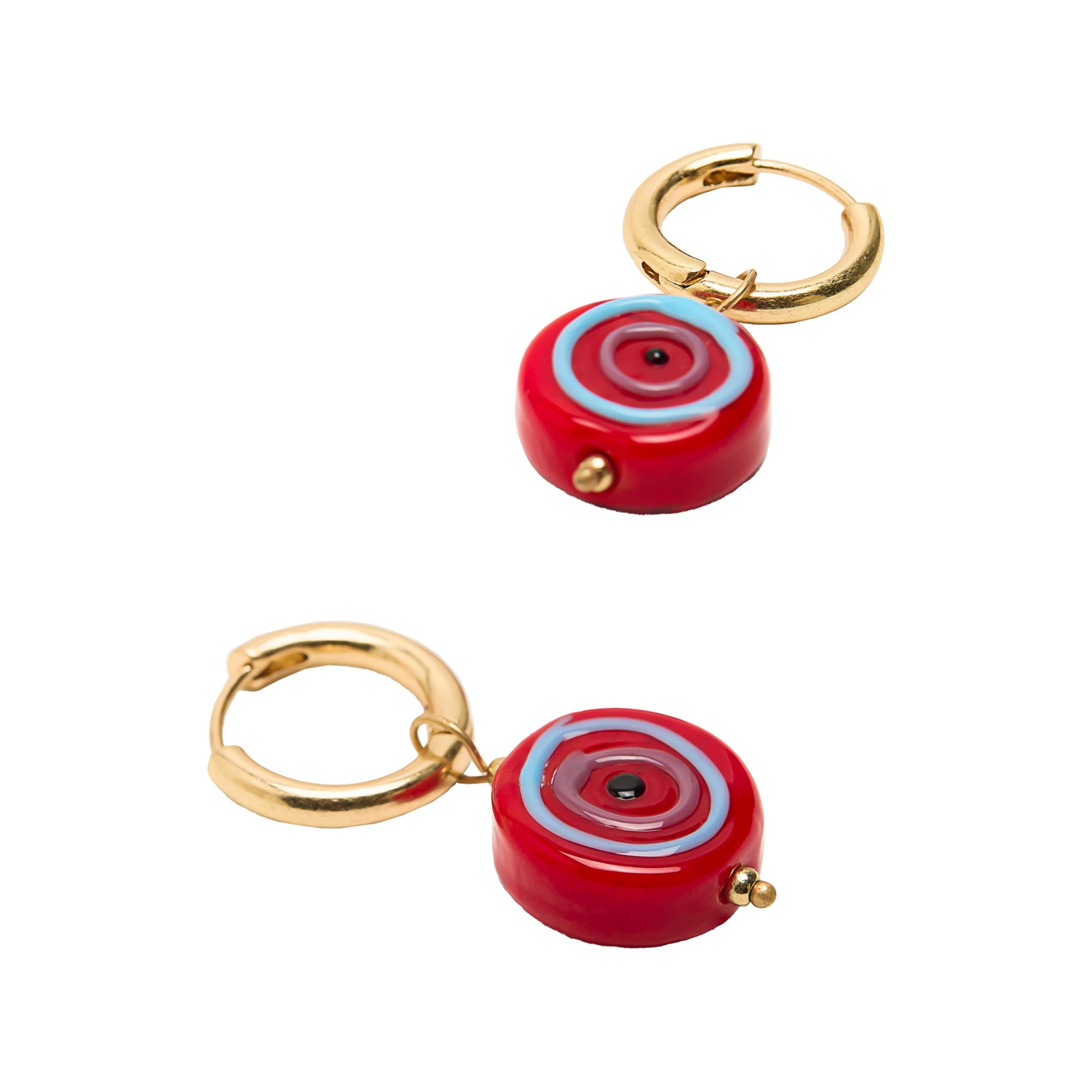 Aros Colgantes Con Círculos